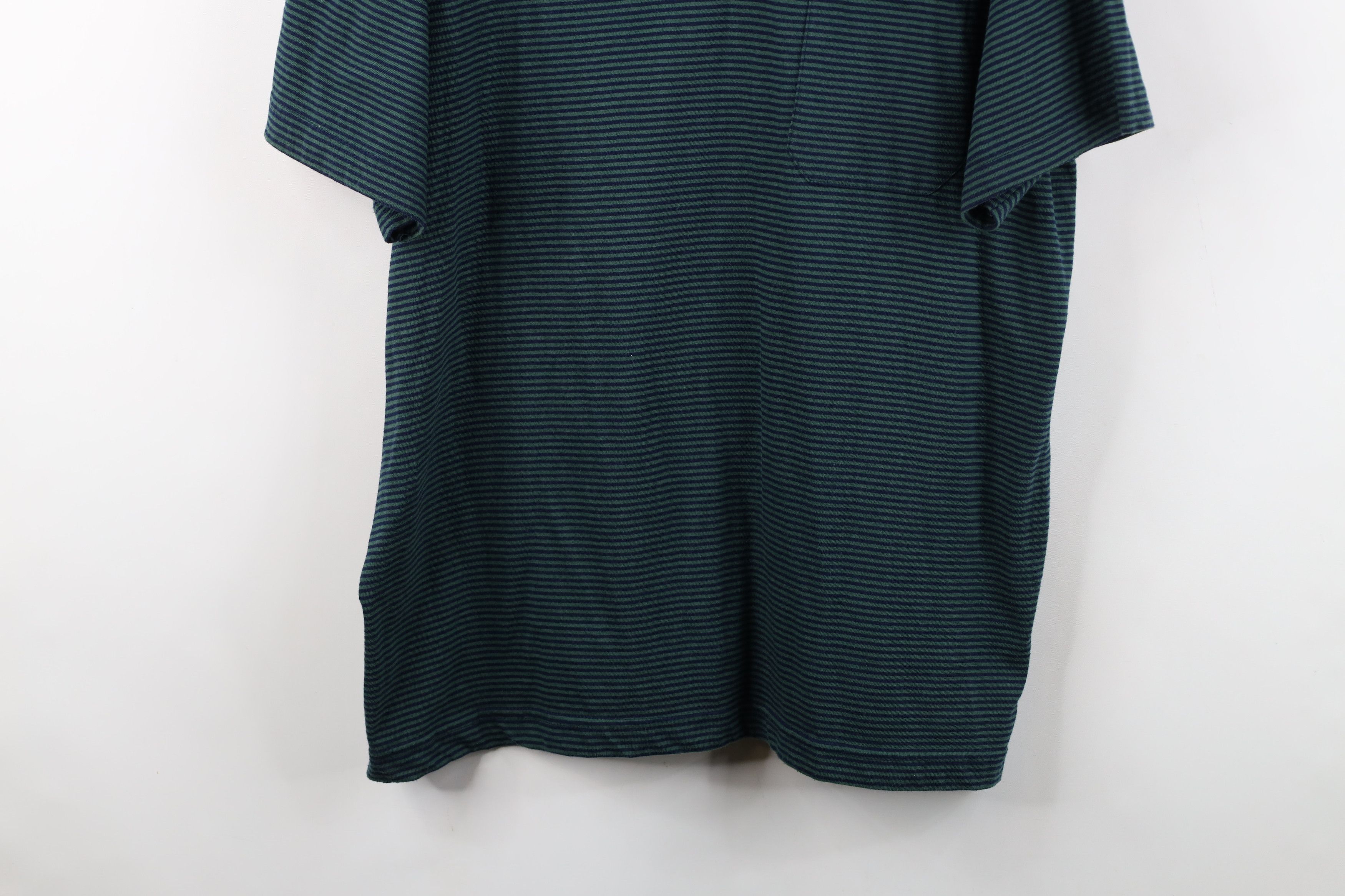 Vintage Vintage 90s Streetwear Striped Knit Collared Golf Polo Shirt Size US L / EU 52-54 / 3 - 3 Thumbnail