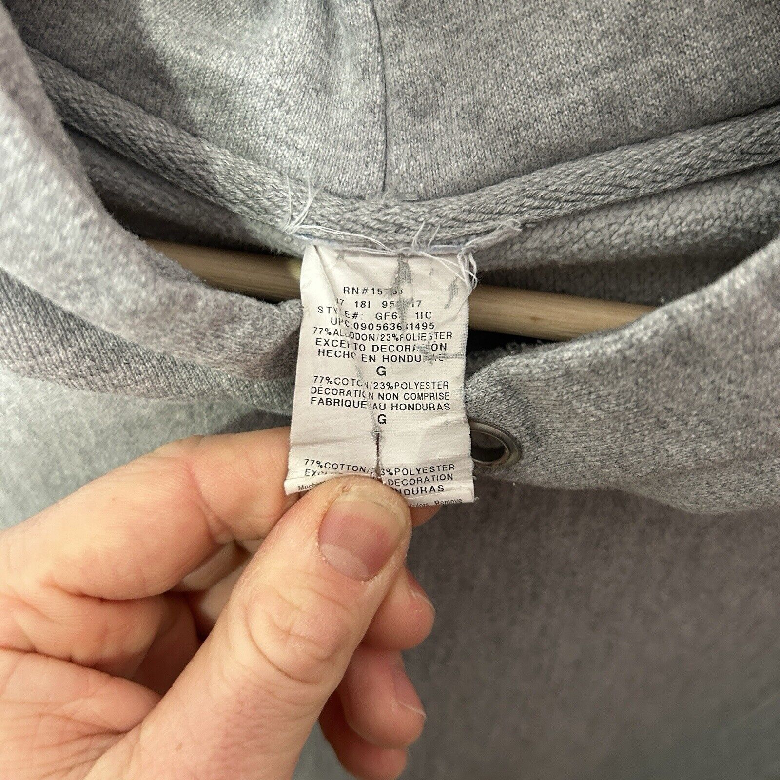 Champion Champion Reverse Weave Pullover Hoodie “Heather Grey” Size US L / EU 52-54 / 3 - 4 Thumbnail
