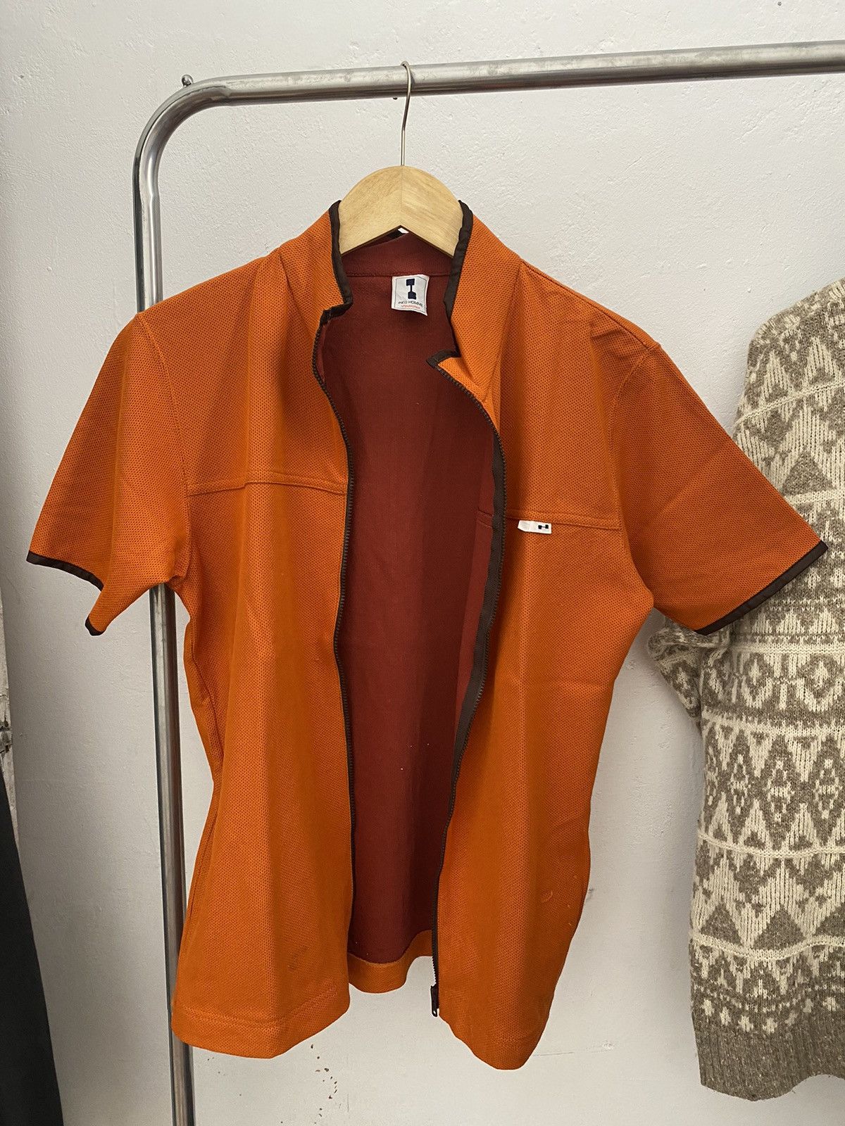 Japanese Brand × Yohji Yamamoto Ined Homme Unpublished zip t-shirt Size US S / EU 44-46 / 1 - 2 Thumbnail