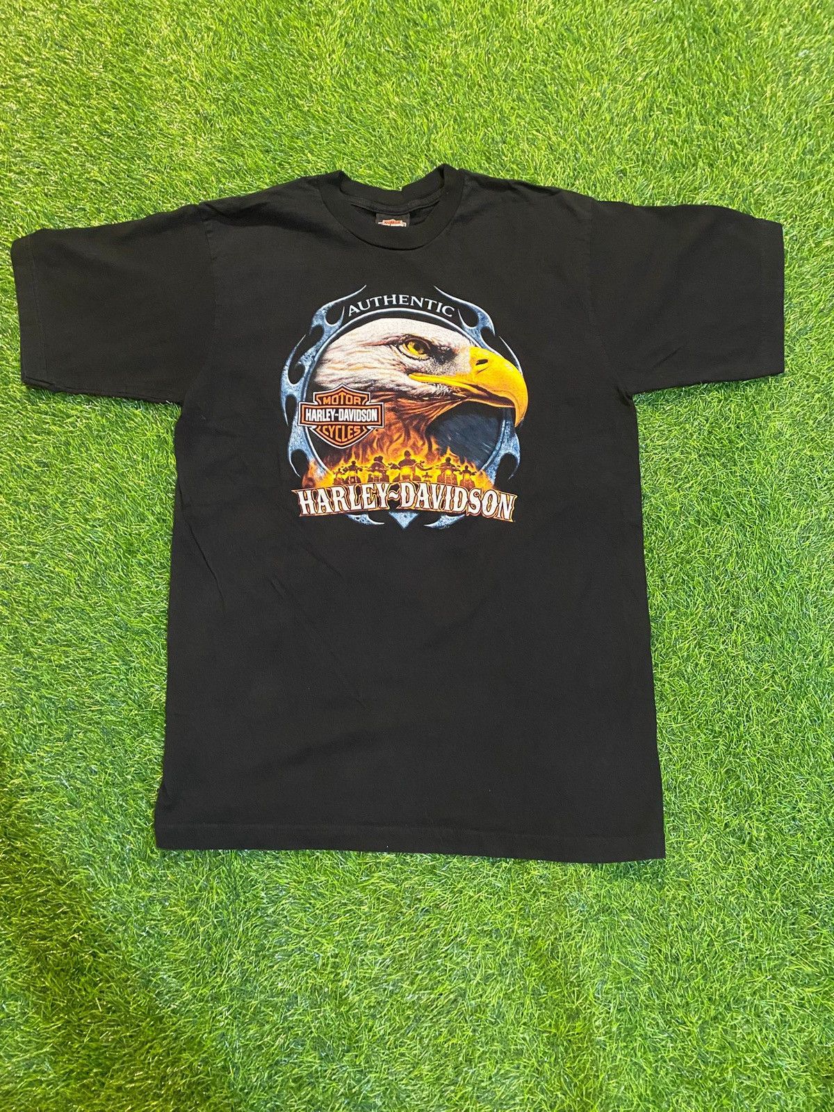 Harley Davidson Harley Davidson motorcycle eagle t shirt size large Size US L / EU 52-54 / 3 - 1 Thumbnail