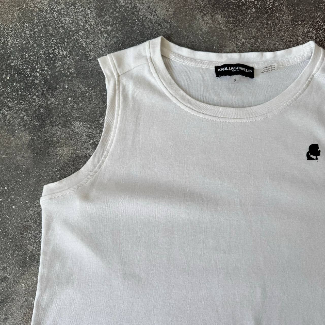 Designer × Karl Lagerfeld Karl Lagerfeld Paris Amazing Tank Top Size M / US 6-8 / IT 42-44 - 2 Thumbnail