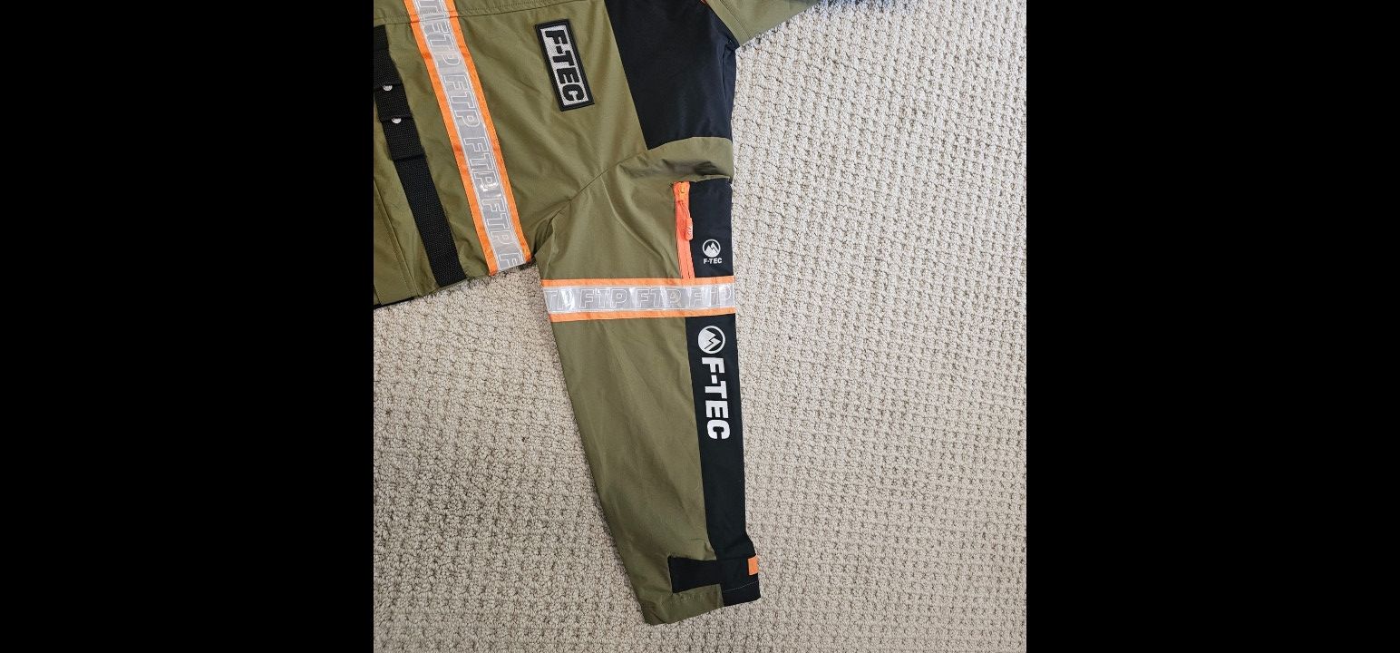 Fuck The Population F-TEC HI VIS JACKET(OLIVE) Size US XL / EU 56 / 4 - 3 Thumbnail