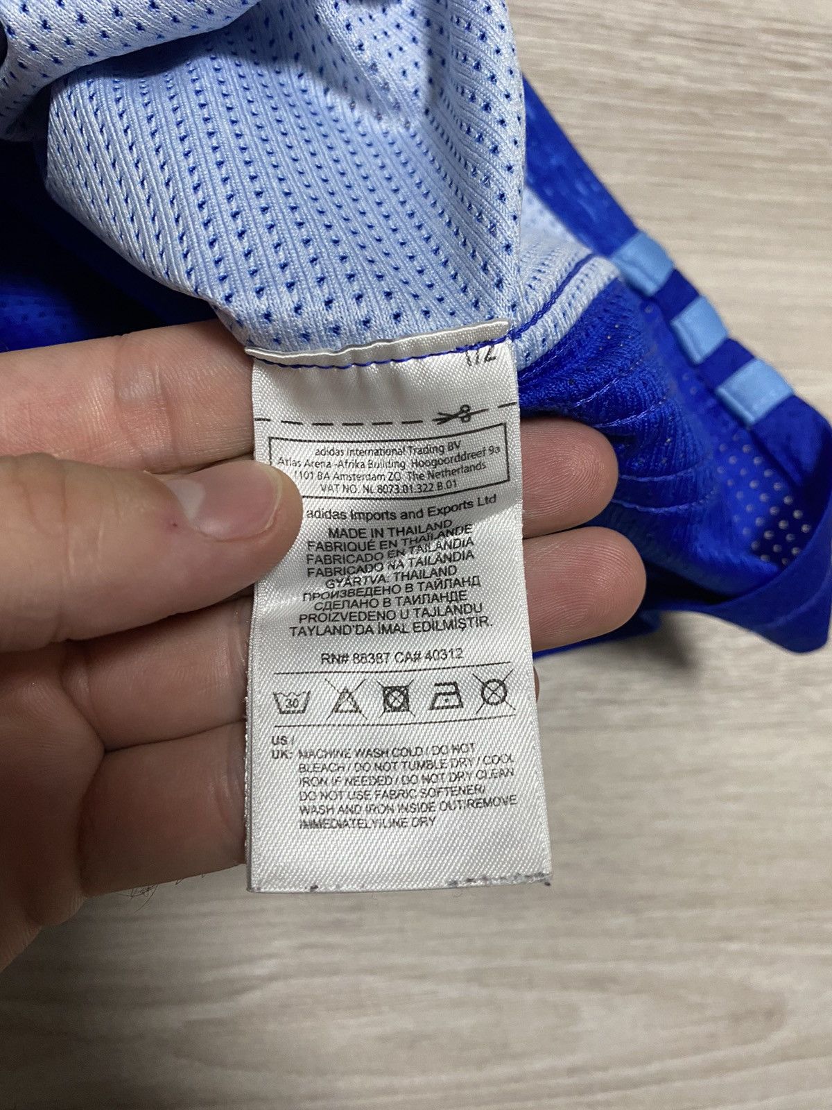Adidas 2017 2018 FC Luzern Adidas #9 Raber Football Soccer Jersey Size US S / EU 44-46 / 1 - 7 Thumbnail