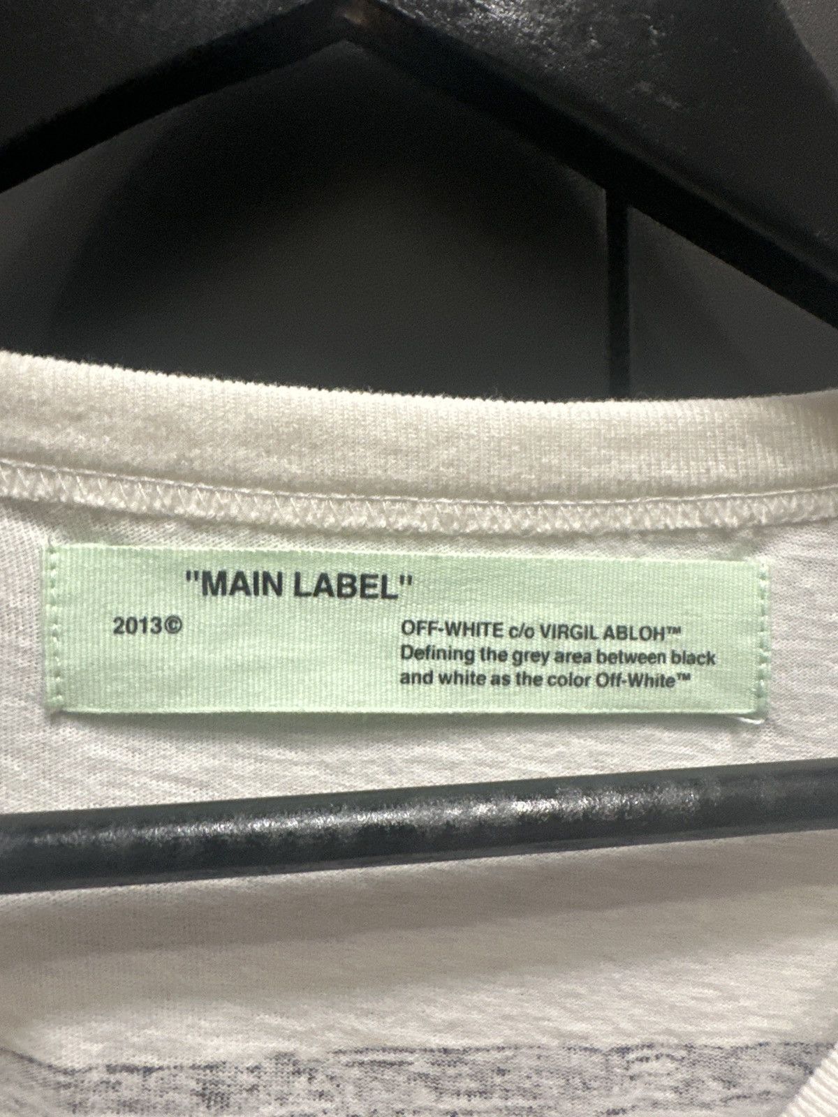 Off-White Off white OG seeing things TEE Size US L / EU 52-54 / 3 - 3 Thumbnail