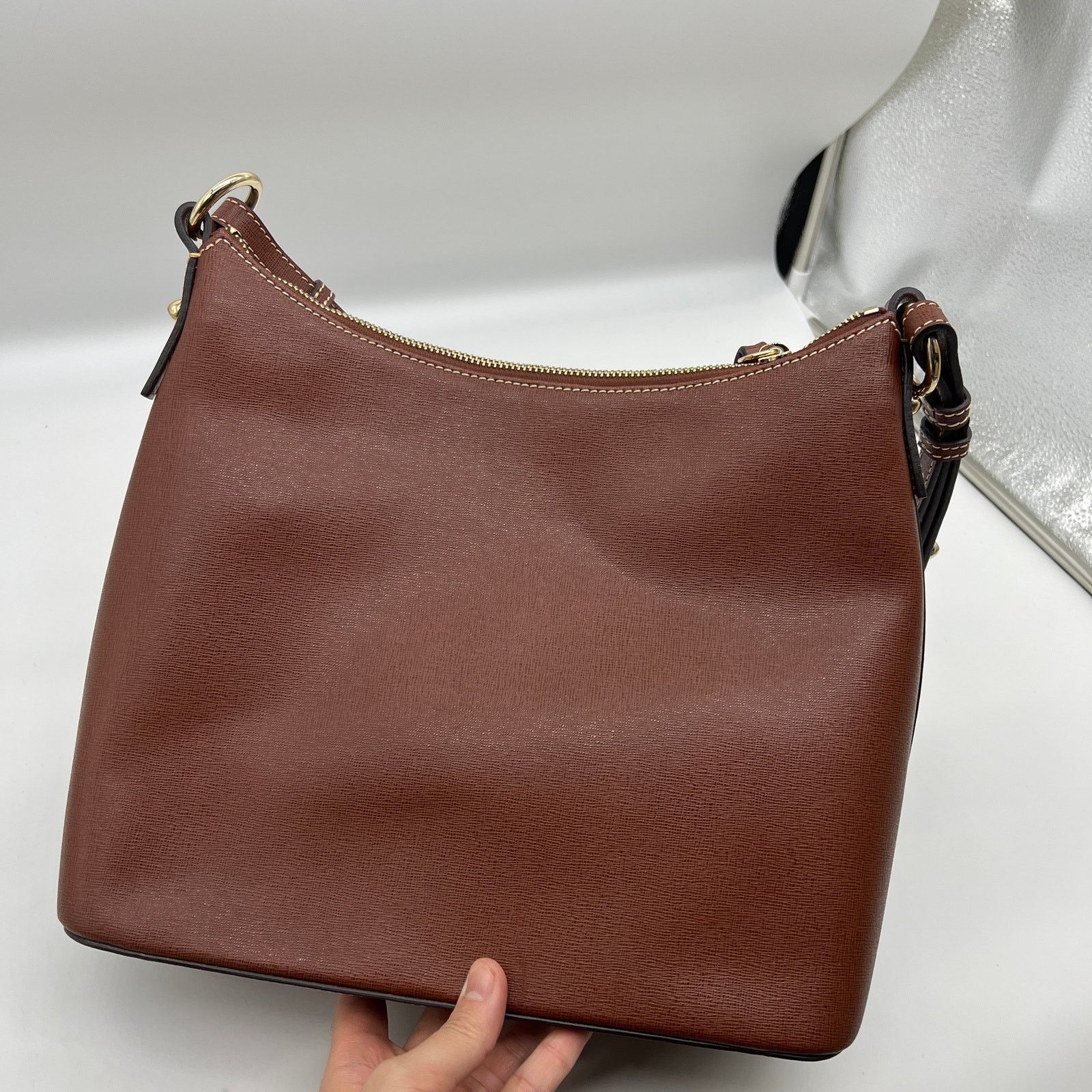Dooney & Bourke Dooney & Bourke Handbags Saffiano Leather Hobo Bags Size ONE SIZE - 2 Thumbnail