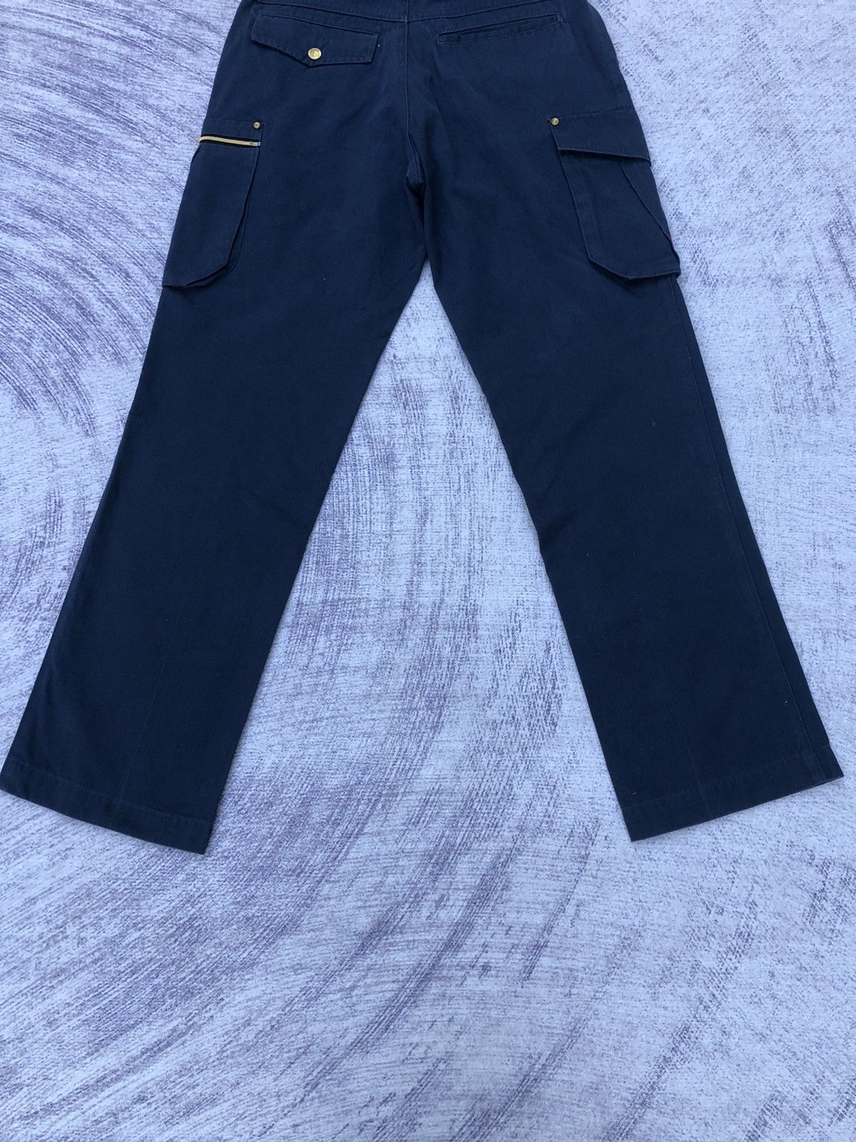 Japanese Brand Unbrand Workers Cargo Pants Multipocket Faded Colour Size US 28 / EU 44 - 11 Thumbnail