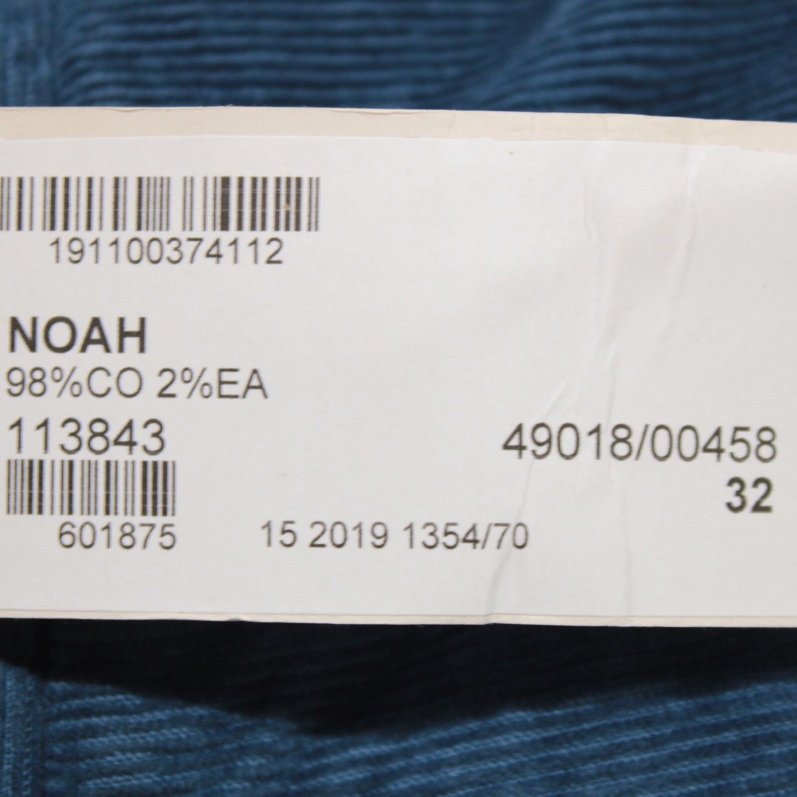 Zanella Zanella New with tags Chino Size 32 US In Blue Size US 32 / EU 48 - 4 Thumbnail