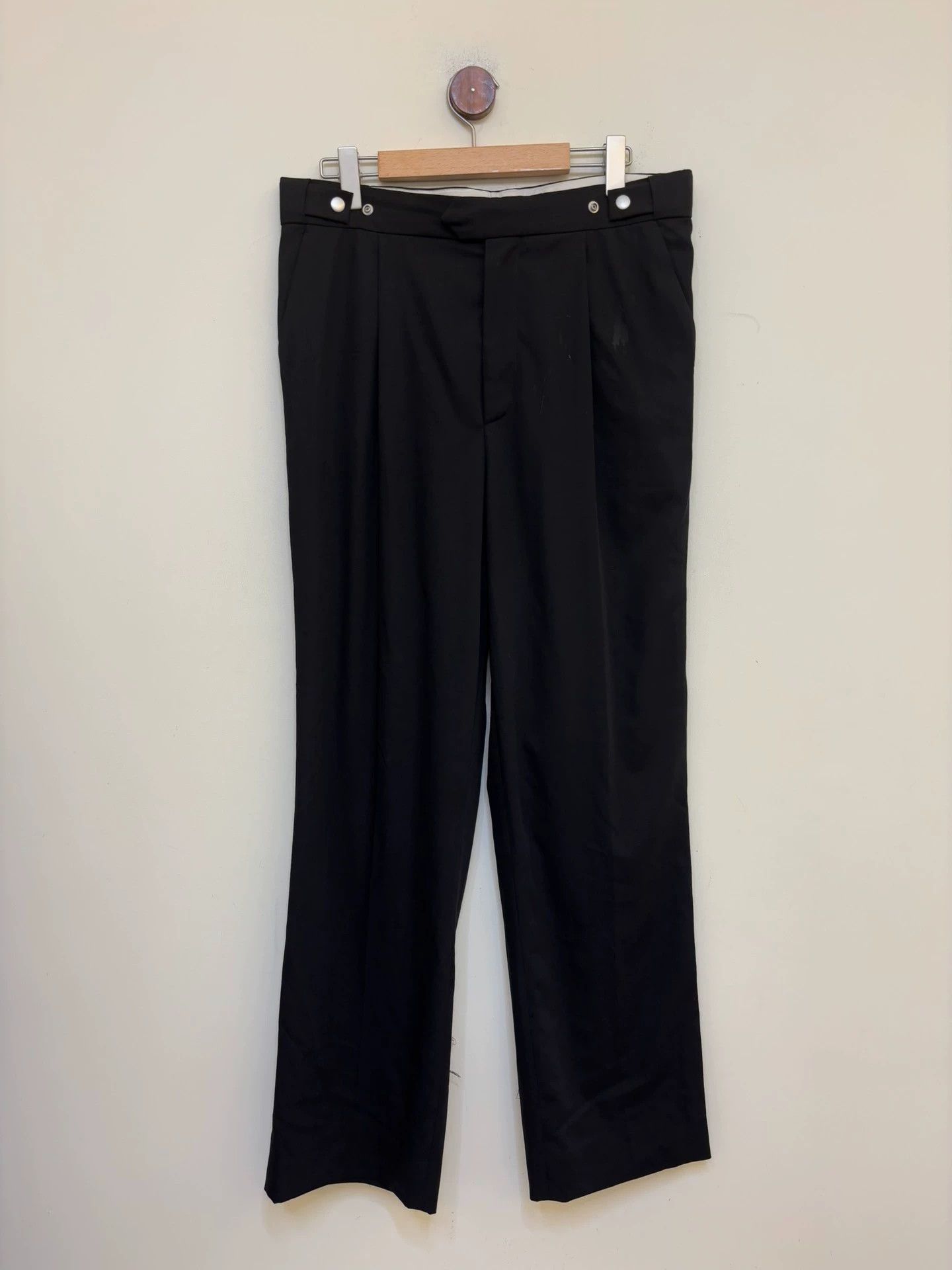 Namacheko namacheko wool classic trousers L 99% new adj waist rem heel Size US 34 / EU 50 - 1 Thumbnail