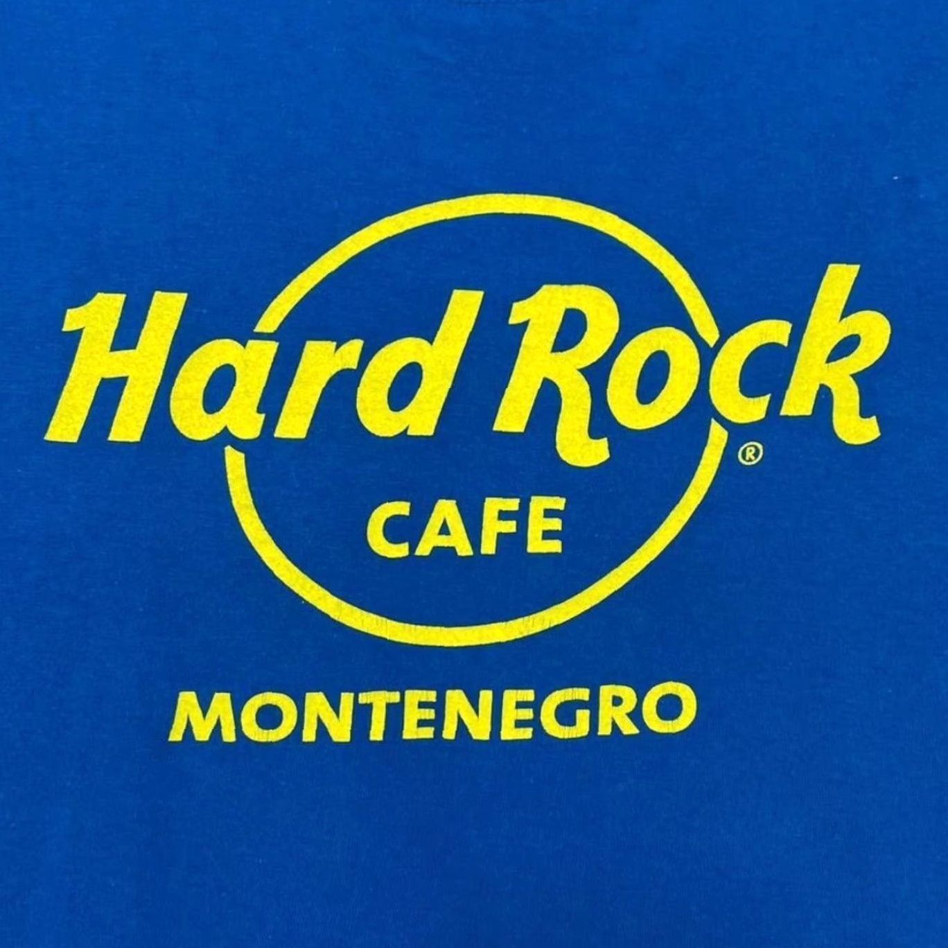 Hard Rock Cafe Hard Rock Cafe Montenegro Souvenir Graphic Blue T-Shirt Medium Mens Short Sleeve Round Neck Logo Coffee? Size US M / EU 48-50 / 2 - 4 Thumbnail