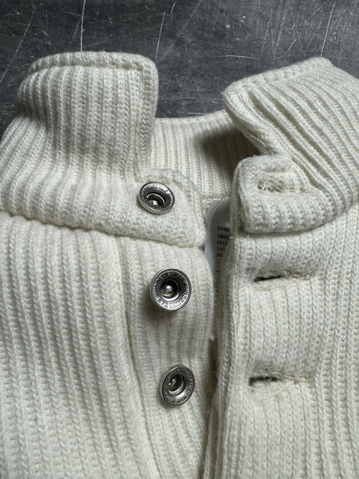 Ev Bravado × Who Decides War Who Decides War Garden Glass Puffed Wool Rugby Sweater Size US XL / EU 56 / 4 - 12 Thumbnail