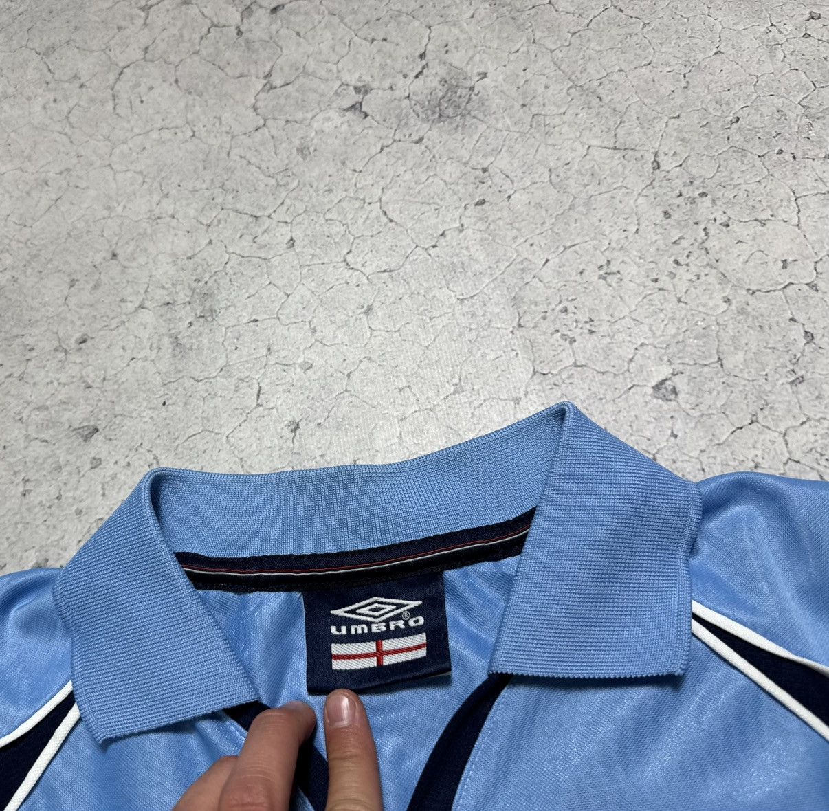 Umbro Umbro England Team Vintage Soccer Training Jersey 2000/2001 Size US M / EU 48-50 / 2 - 7 Thumbnail
