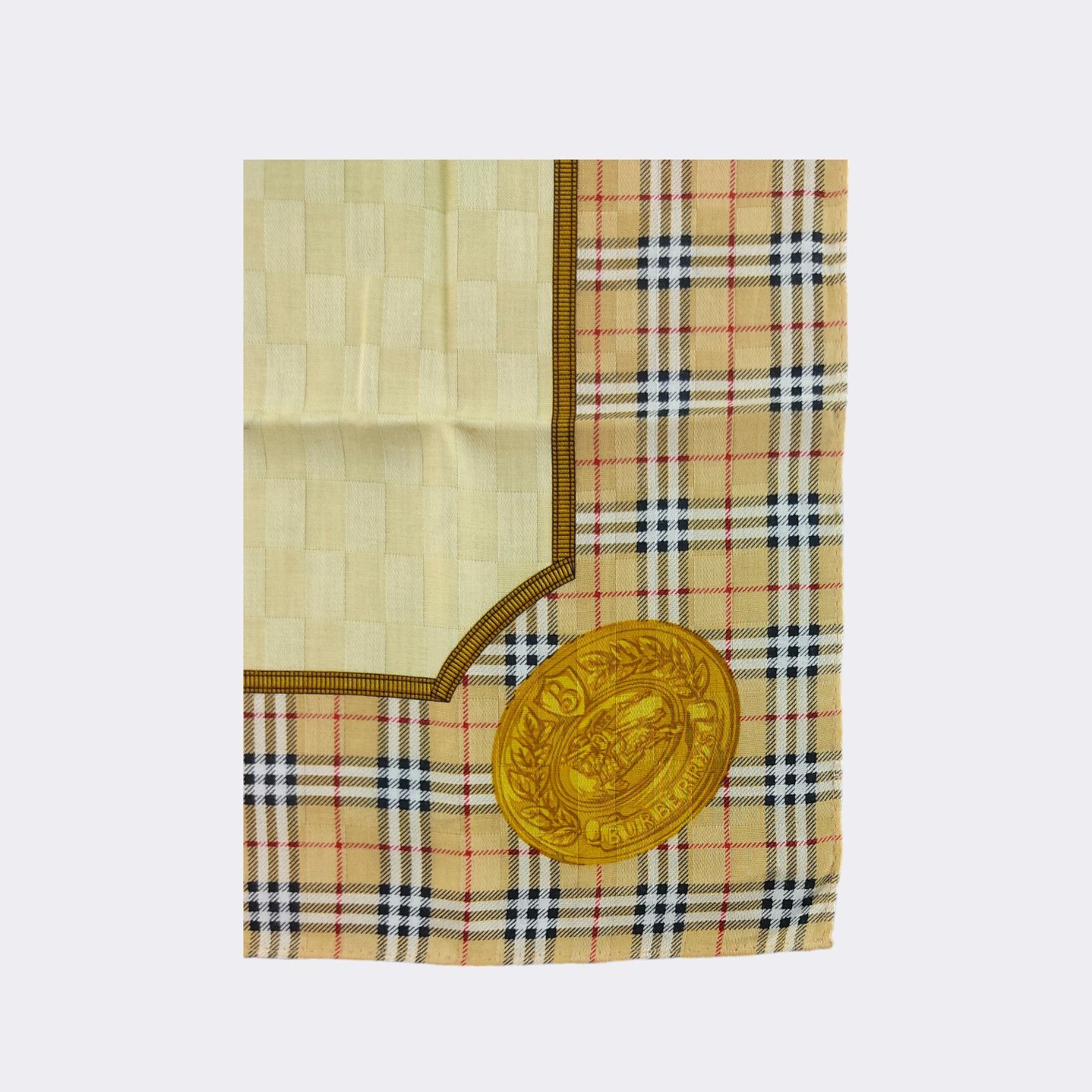 Burberry Vintage Burberry Handkerchief Neckerchief Bandana H141D Size ONE SIZE - 3 Thumbnail