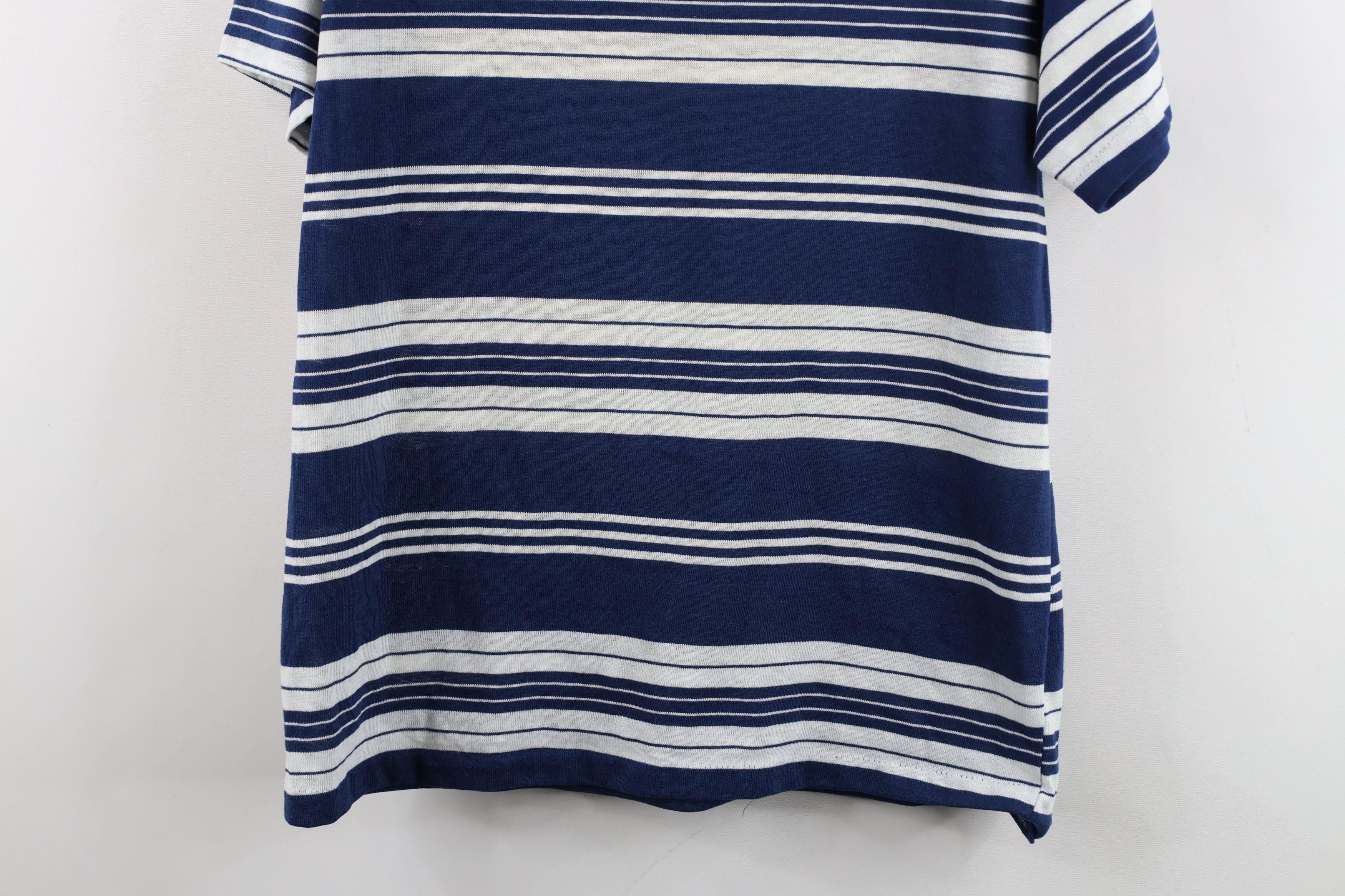 Vintage Vintage 70s Streetwear Block Knit Collared Golf Polo USA Size US M / EU 48-50 / 2 - 14 Thumbnail