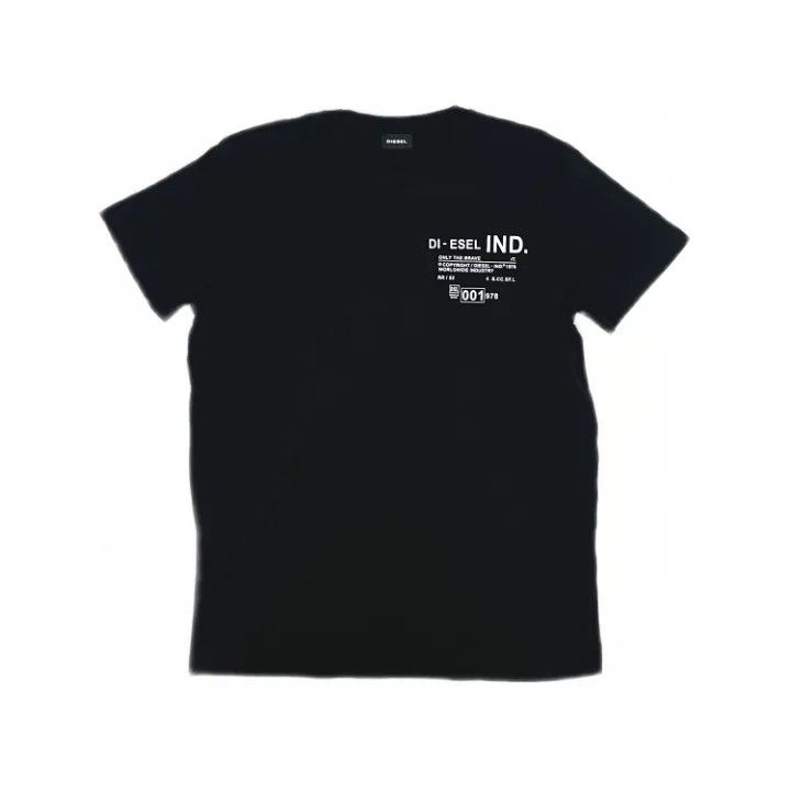 Diesel Diesel Casual Black T-Shirt 0079 Size US M / EU 48-50 / 2 - 1 Thumbnail