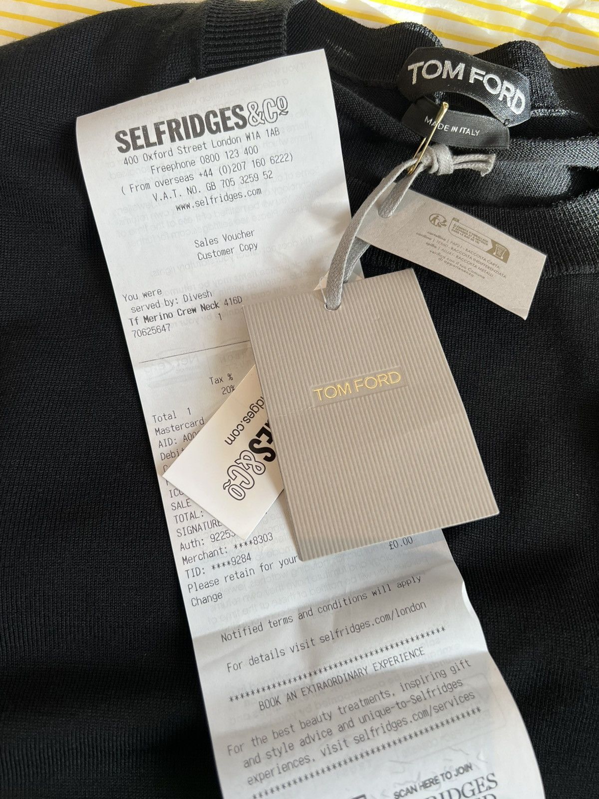 Tom Ford Tom Ford wool knitted jumper • 100% wool • Pulls on black 48 Size US M / EU 48-50 / 2 - 15 Thumbnail