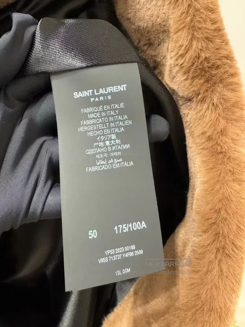 Saint Laurent Paris Saint Laurent Paris Caramel Teddy Bear Coat Size US M / EU 48-50 / 2 - 5 Thumbnail