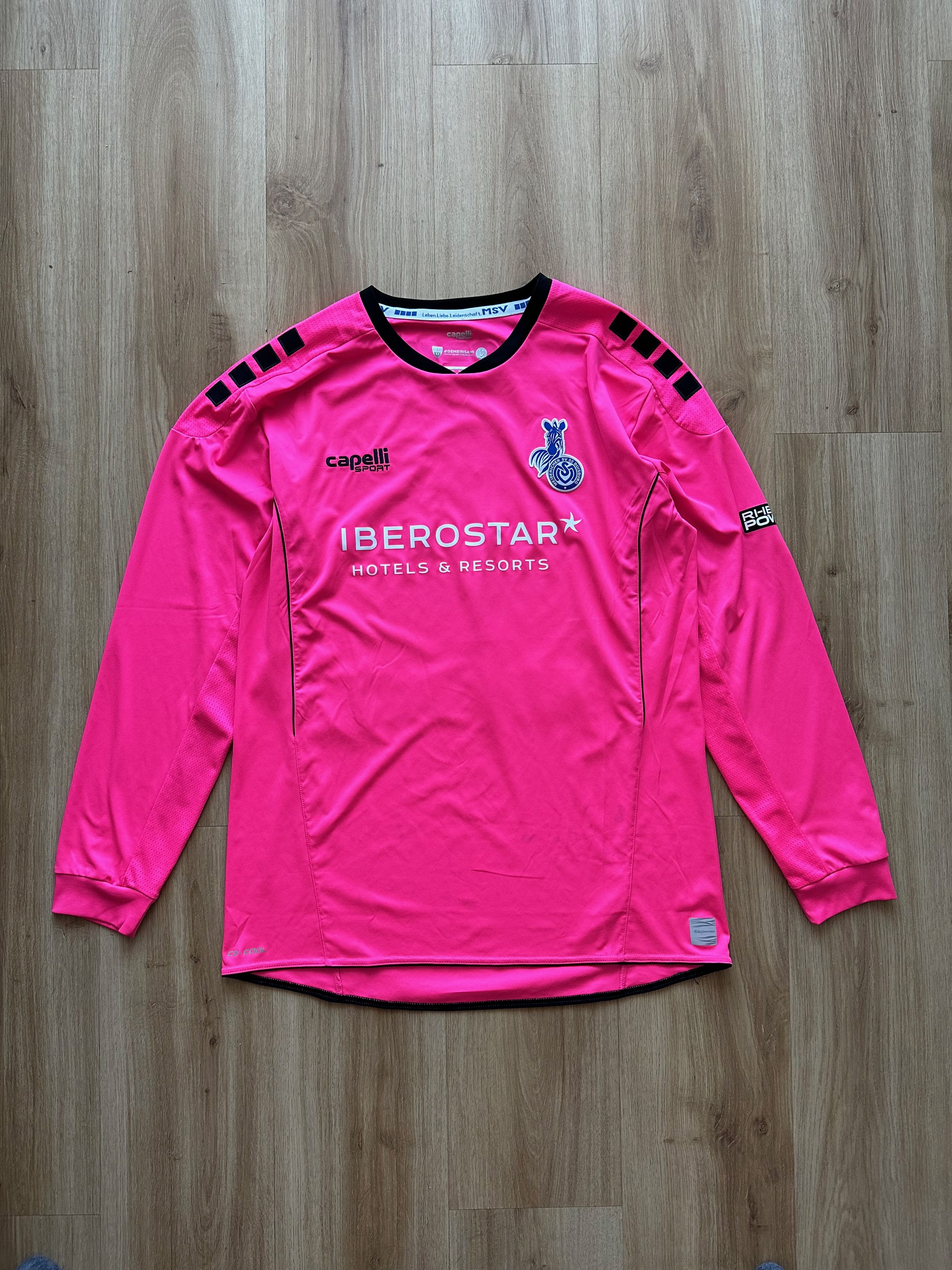 Vintage 2020 MSV Duisburg 1 Weinkauf goalkeeper blokecore soccer Size US XL / EU 56 / 4 - 7 Thumbnail