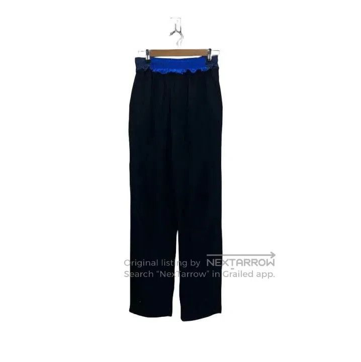 Balenciaga Balenciaga Black Distressed Trousers with Unique Waistband. Size US 34 / EU 50 - 1 Thumbnail