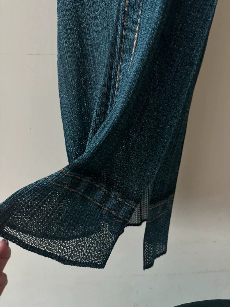 Issey Miyake Issey Miyake size:4 Green dress Size XS / US 0-2 / IT 36-38 - 3 Thumbnail