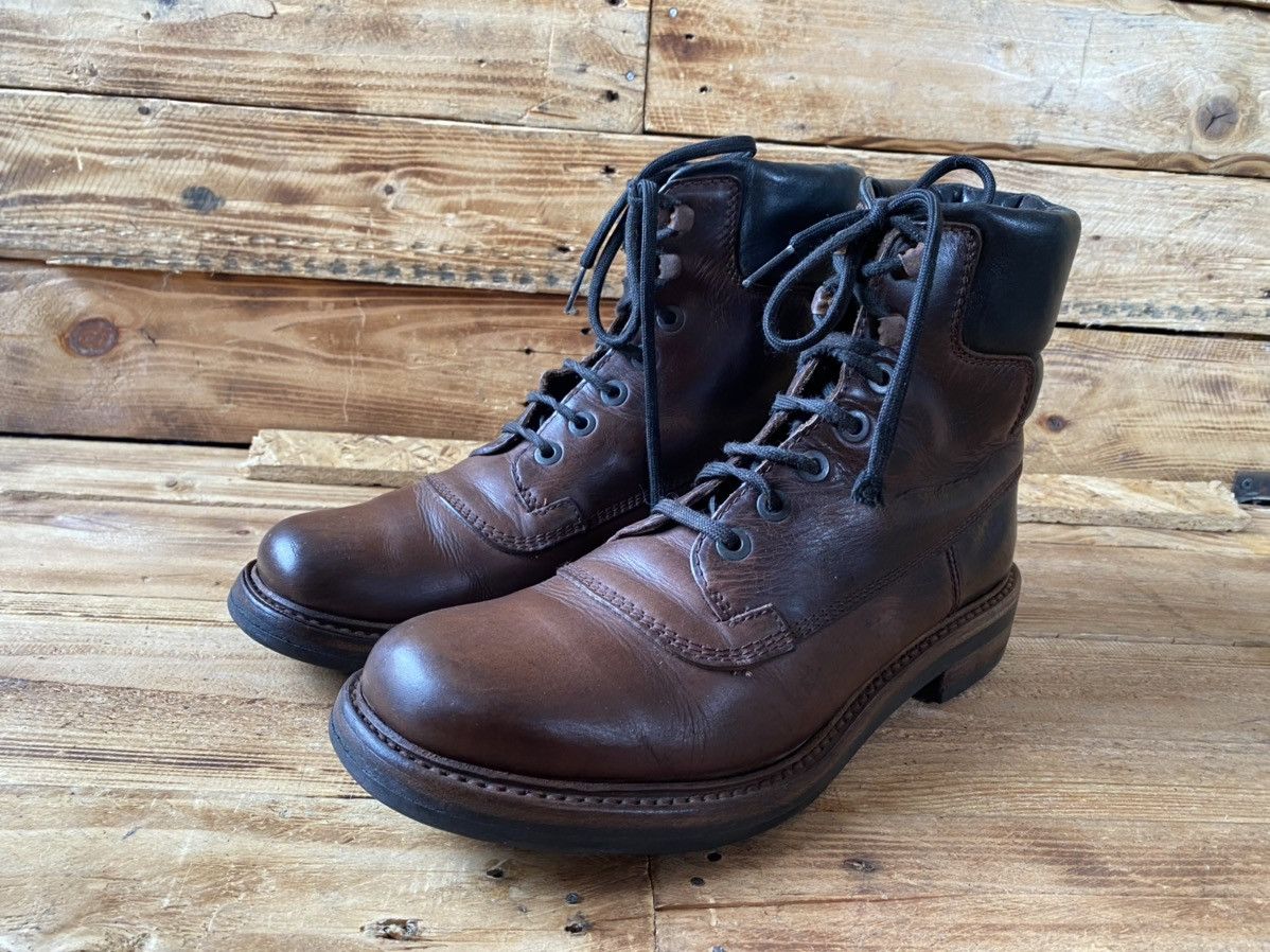 Prada Vintage Prada milano hiking boots brown leathers shoes Uk7.5 Size US 8.5 / EU 41-42 - 3 Thumbnail
