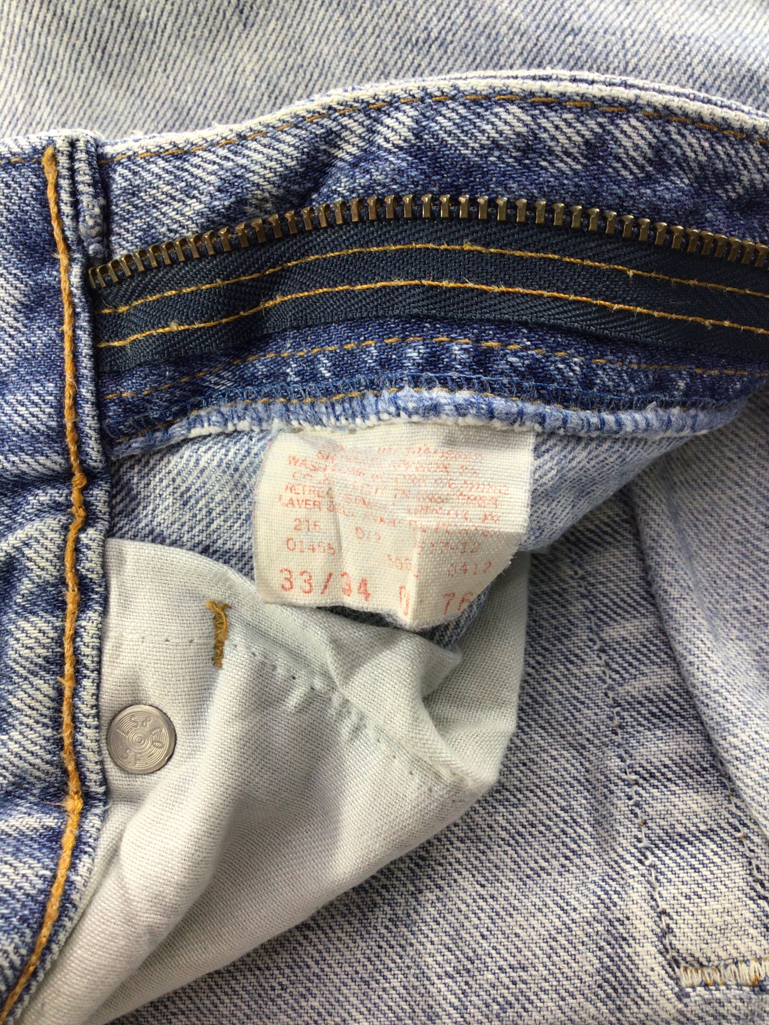 Levi's Vintage Levis 516 Jeans-JM552 Size US 31 - 8 Thumbnail