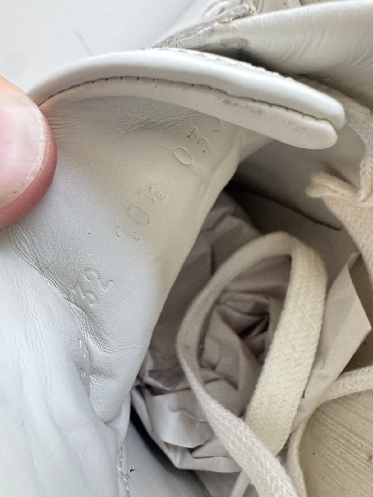 Gucci Gucci White Tiger Face Leather Sneakers Size US 10.5 / EU 43-44 - 7 Thumbnail