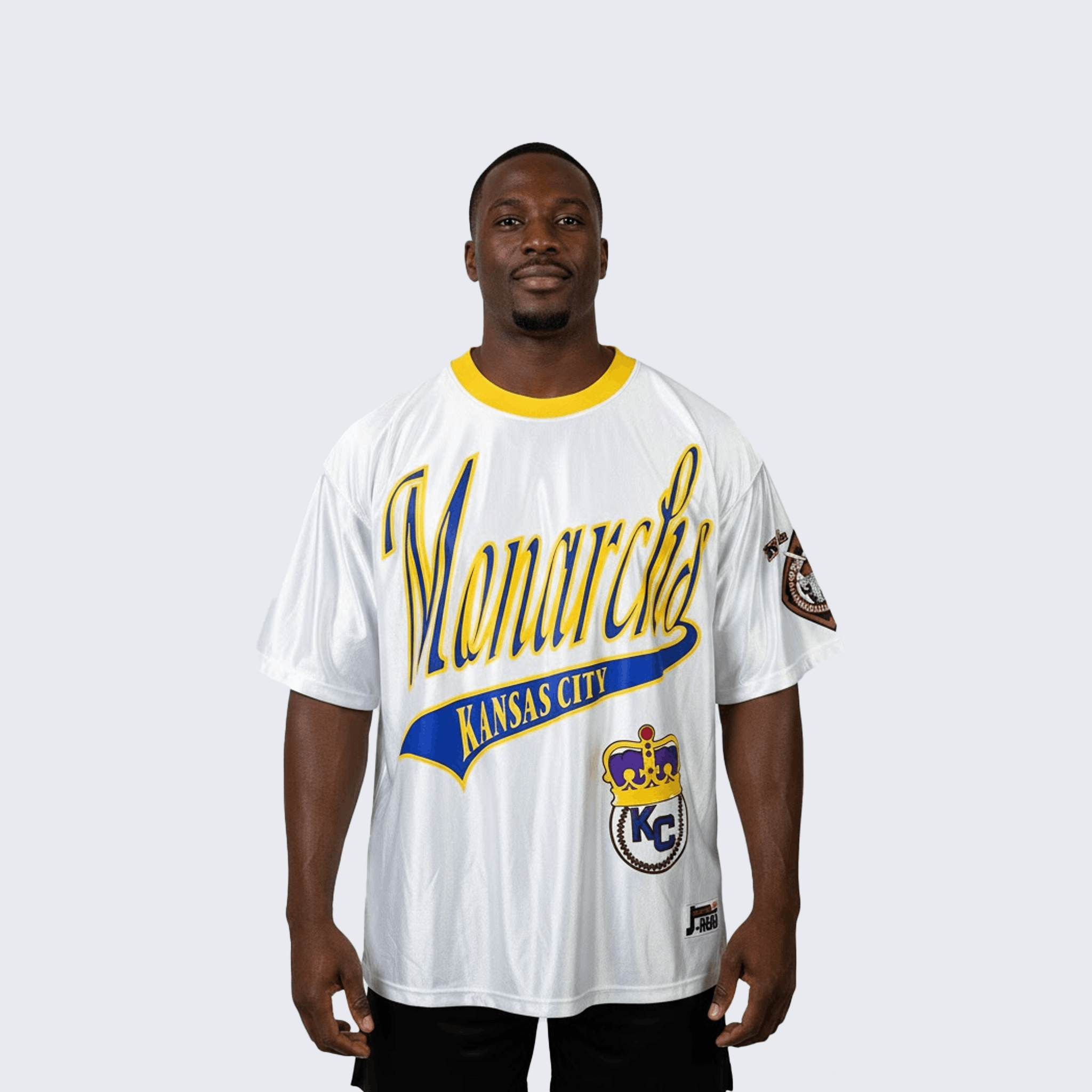 Vintage Kansas City Monarchs 90s Negro League Baseball Jersey Size US XXL / EU 58 / 5 - 9 Thumbnail