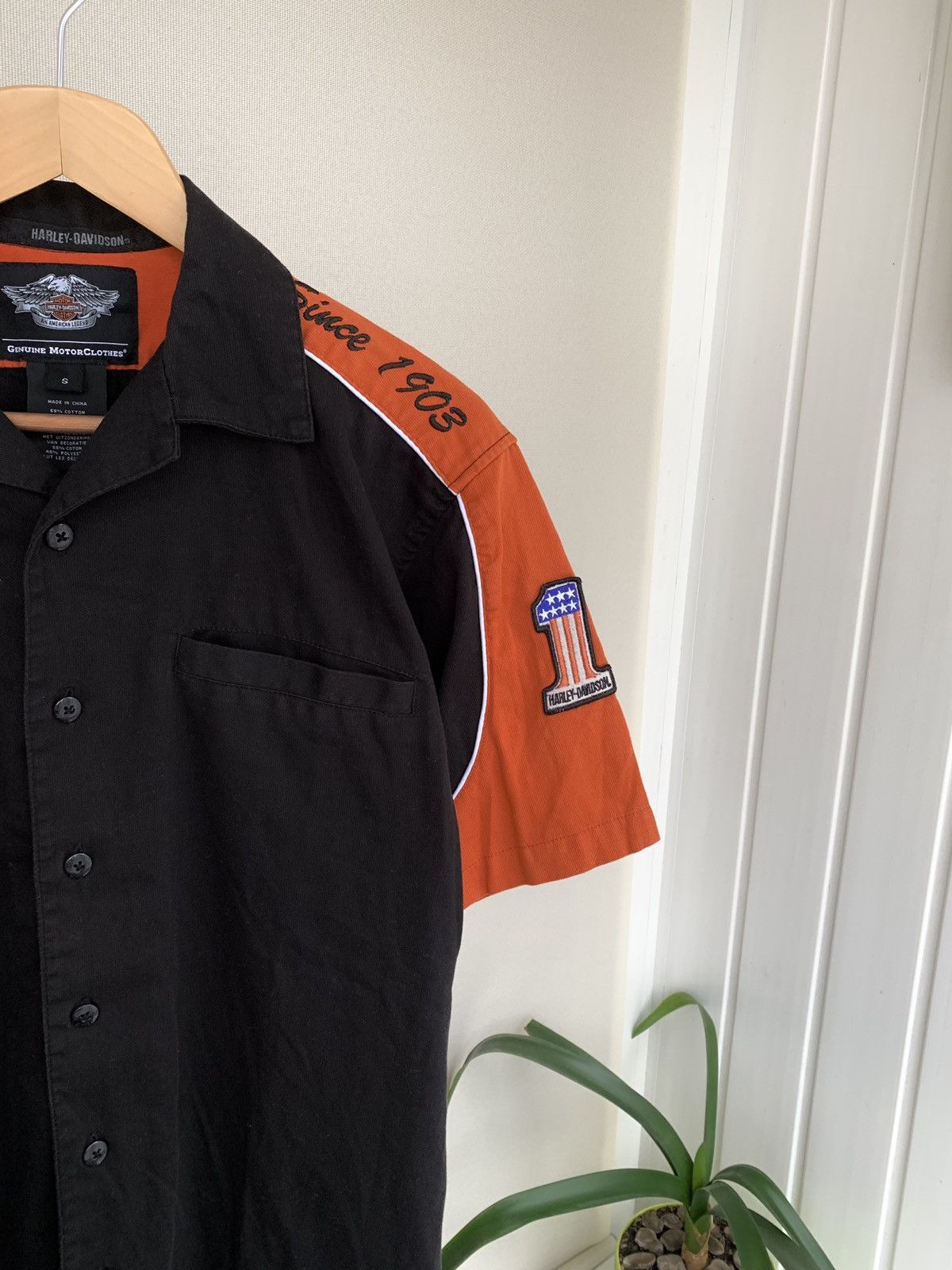 Vintage HARLEY DAVIDSON Big Logo Vintage Button Shirt Men’s Size M Size US S / EU 44-46 / 1 - 4 Thumbnail