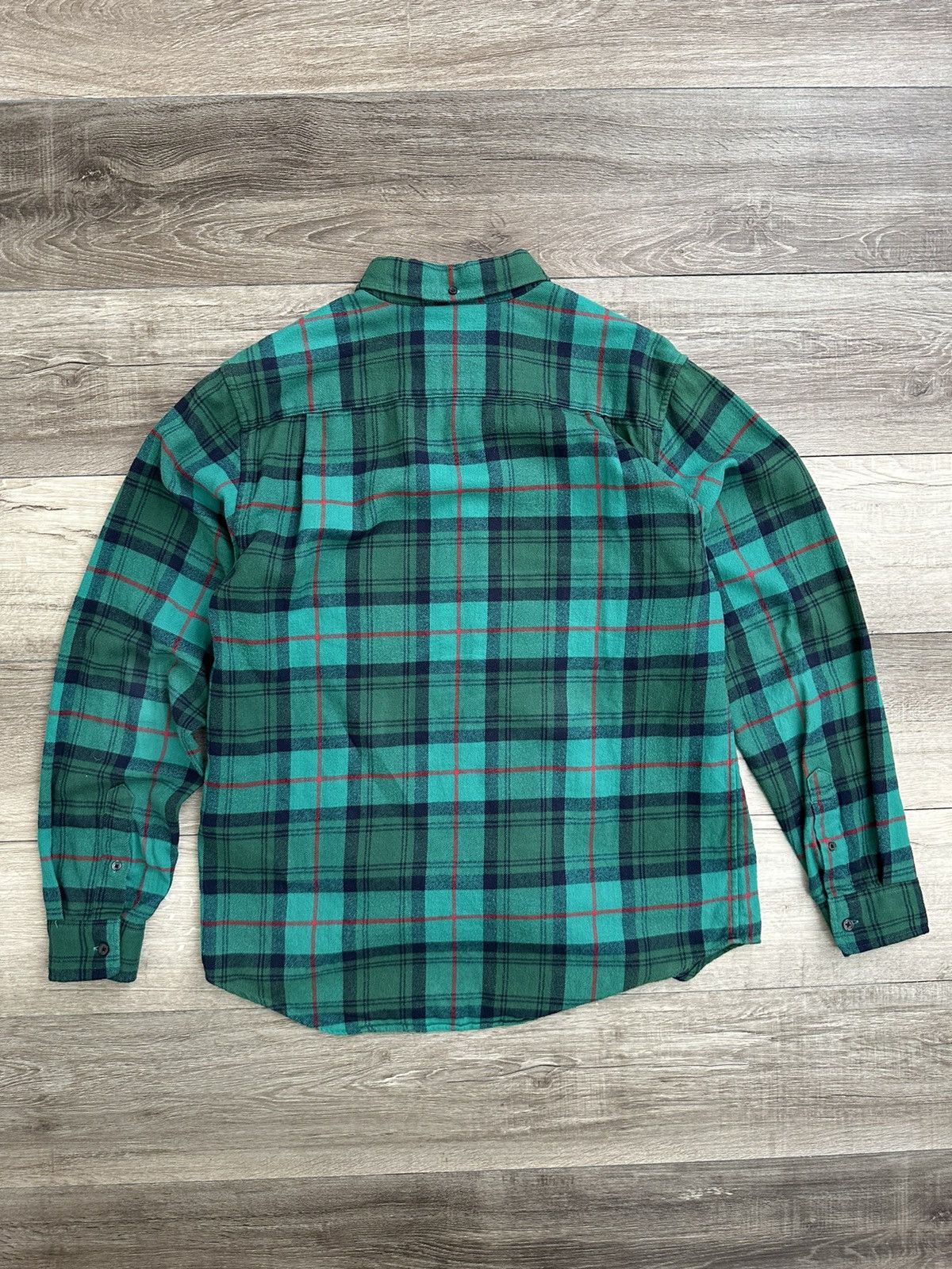 Supreme Supreme Tartan Flannel Plaid Shirt Green FW18 Medium Fall Size US M / EU 48-50 / 2 - 4 Thumbnail