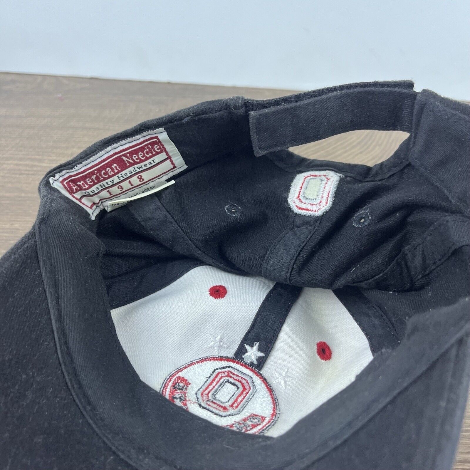 American Needle OSU Buckeyes Hat Ohio State Hat American Needle Adjustable H Size ONE SIZE - 16 Thumbnail