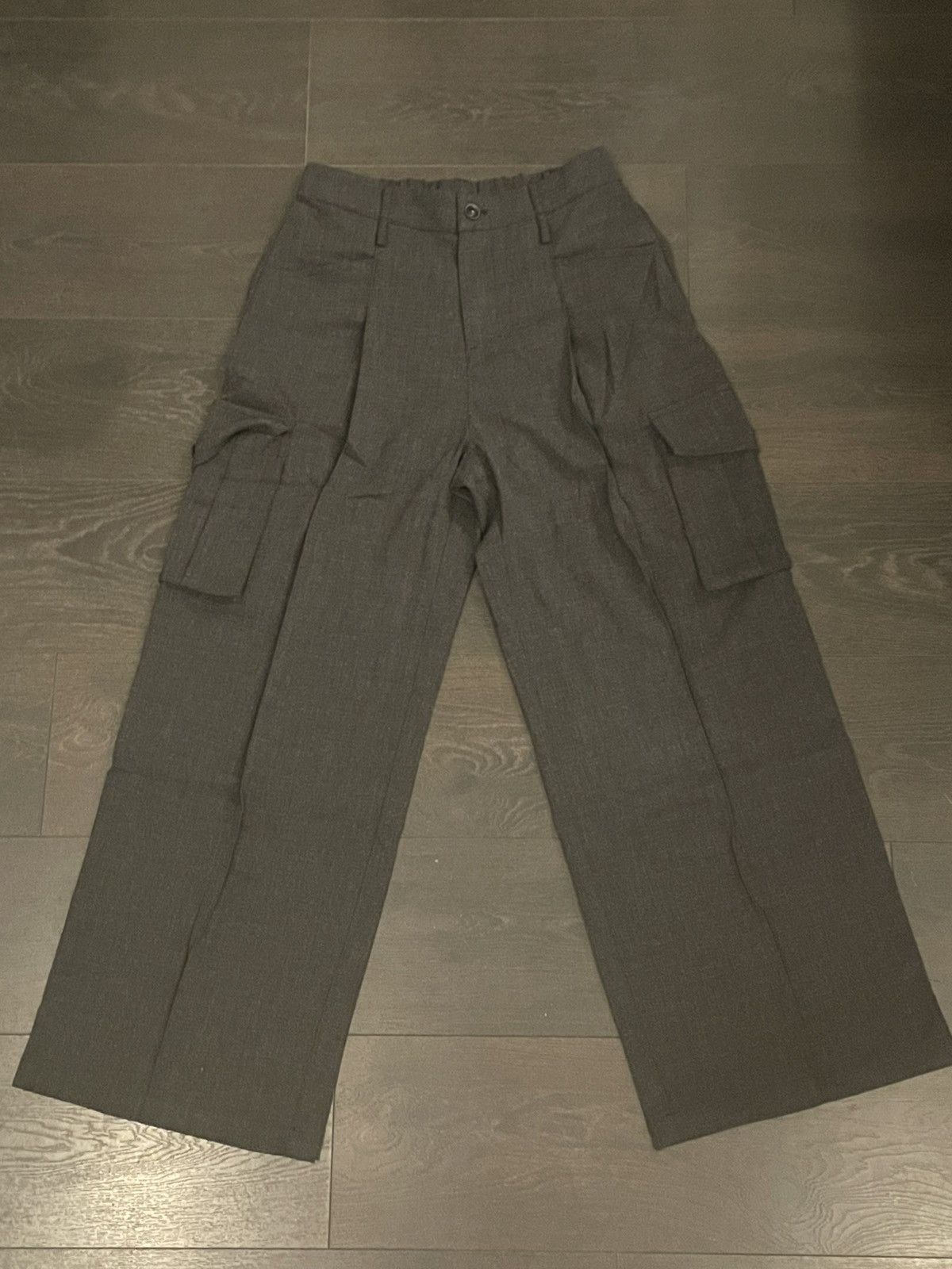 Japanese Brand Baggy soft texture suit pants Size US 33 - 2 Thumbnail