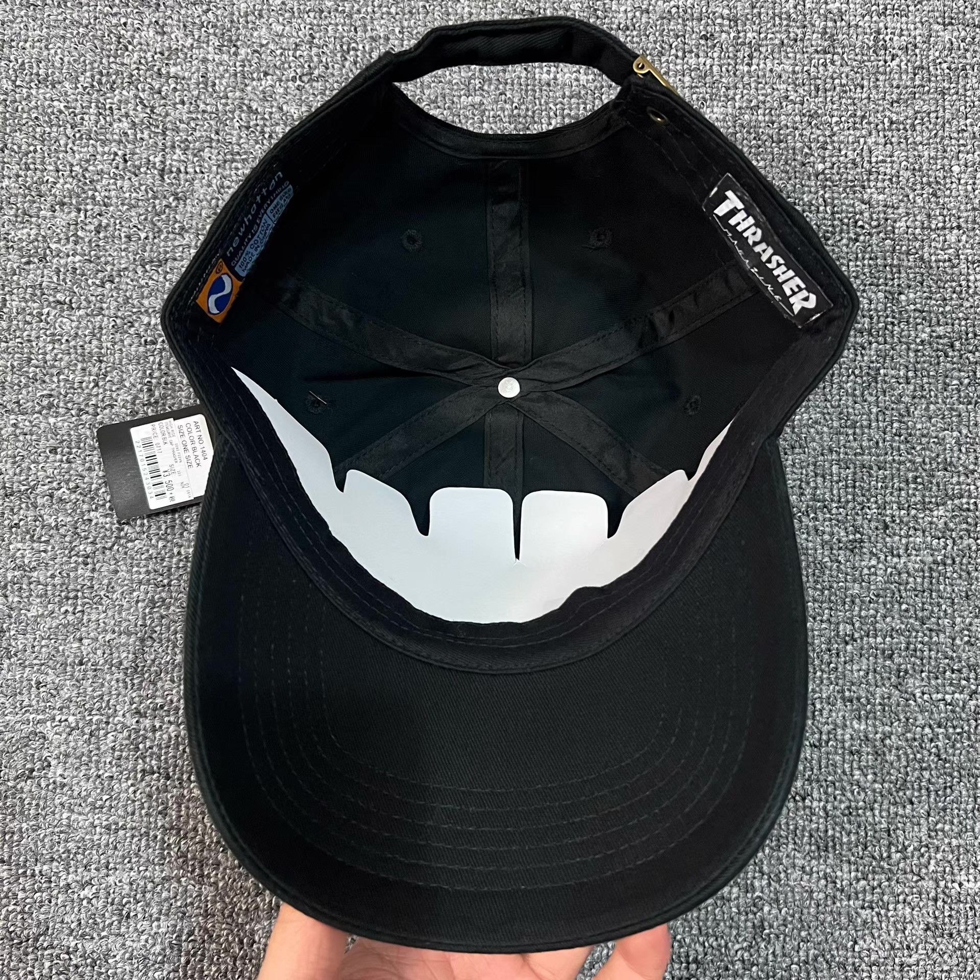 Thrasher Thrasher x Newhattan Japanese Cap. Q7 Size ONE SIZE - 8 Thumbnail