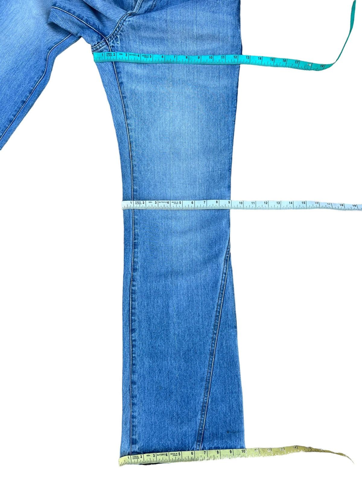 PPFM Vintage PPFM Japan Faded Blue Bootcut Jeans Size US 32 / EU 48 - 3 Thumbnail