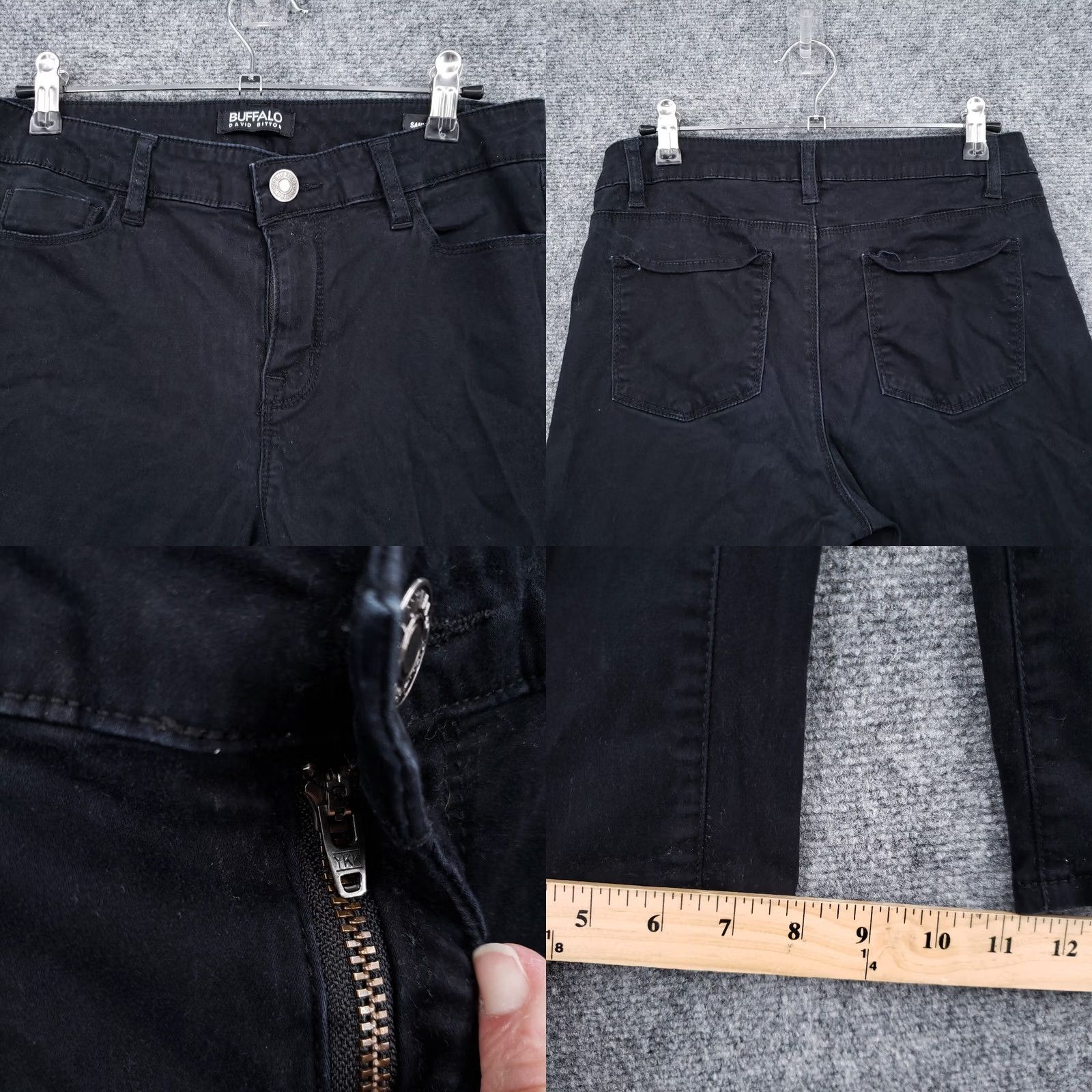 Buffalo David Bitton Buffalo by David Bitton Bermuda Shorts Women 4/27 Blue Samuella Mid-Rise Denim Size 27" / US 4 / IT 40 - 8 Thumbnail