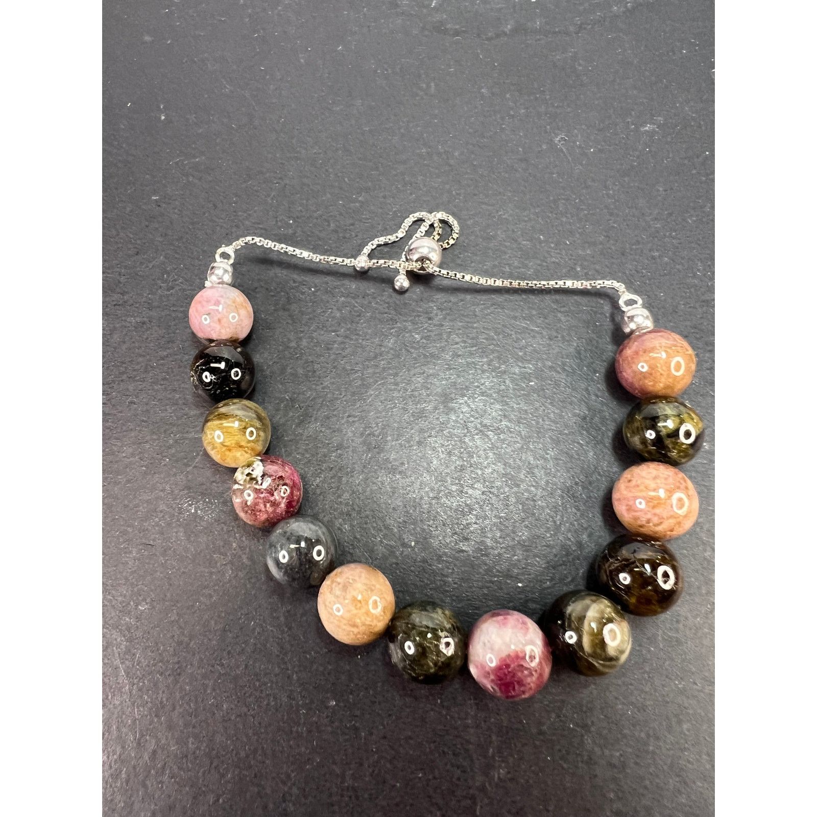 Other Multi tourmaline sterling silver bolo bracelet Size ONE SIZE - 1 Thumbnail