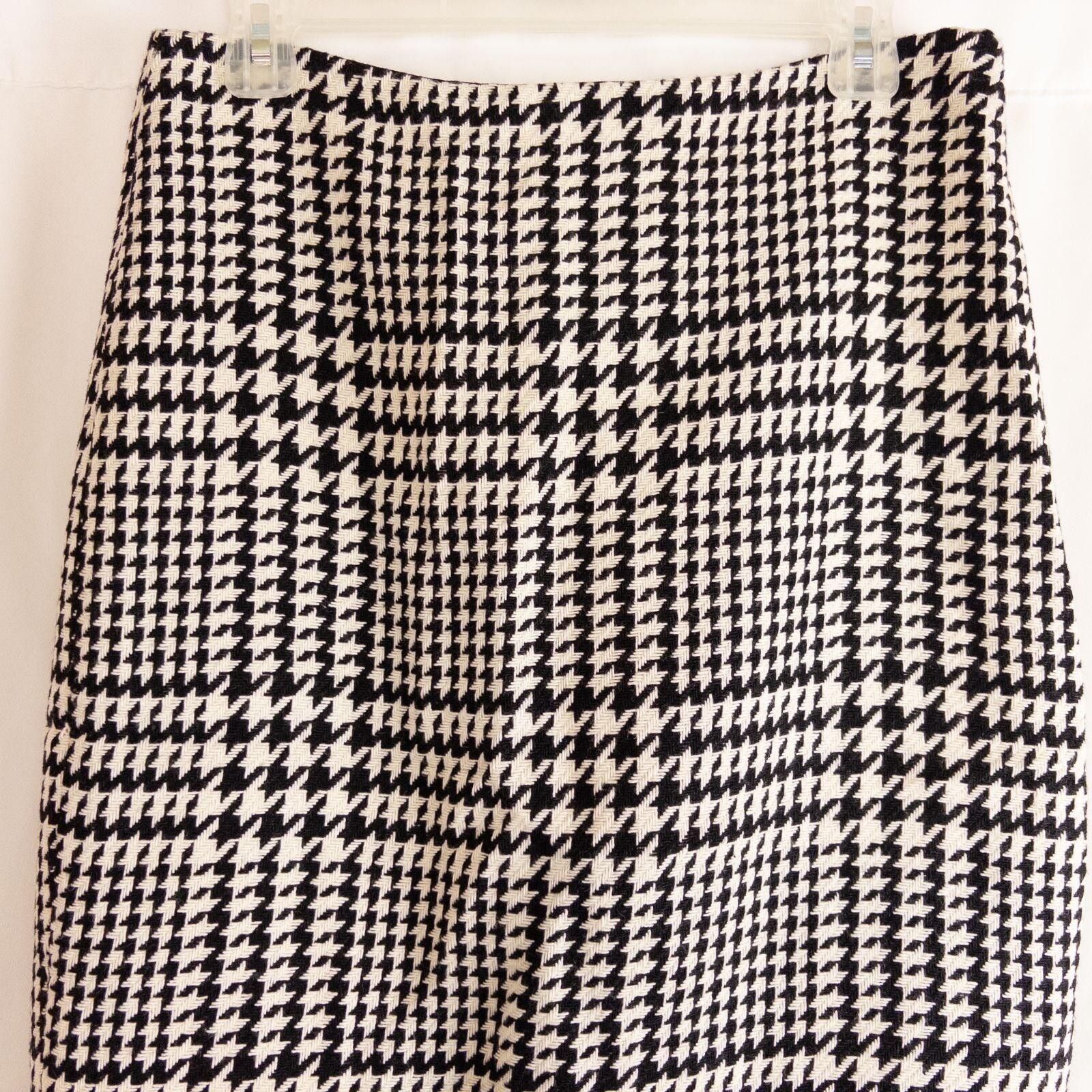 Other Liz Claiborne Vintage Black & White Skirt Womens 8 Medium Size 30" / US 8 / IT 44 - 3 Thumbnail