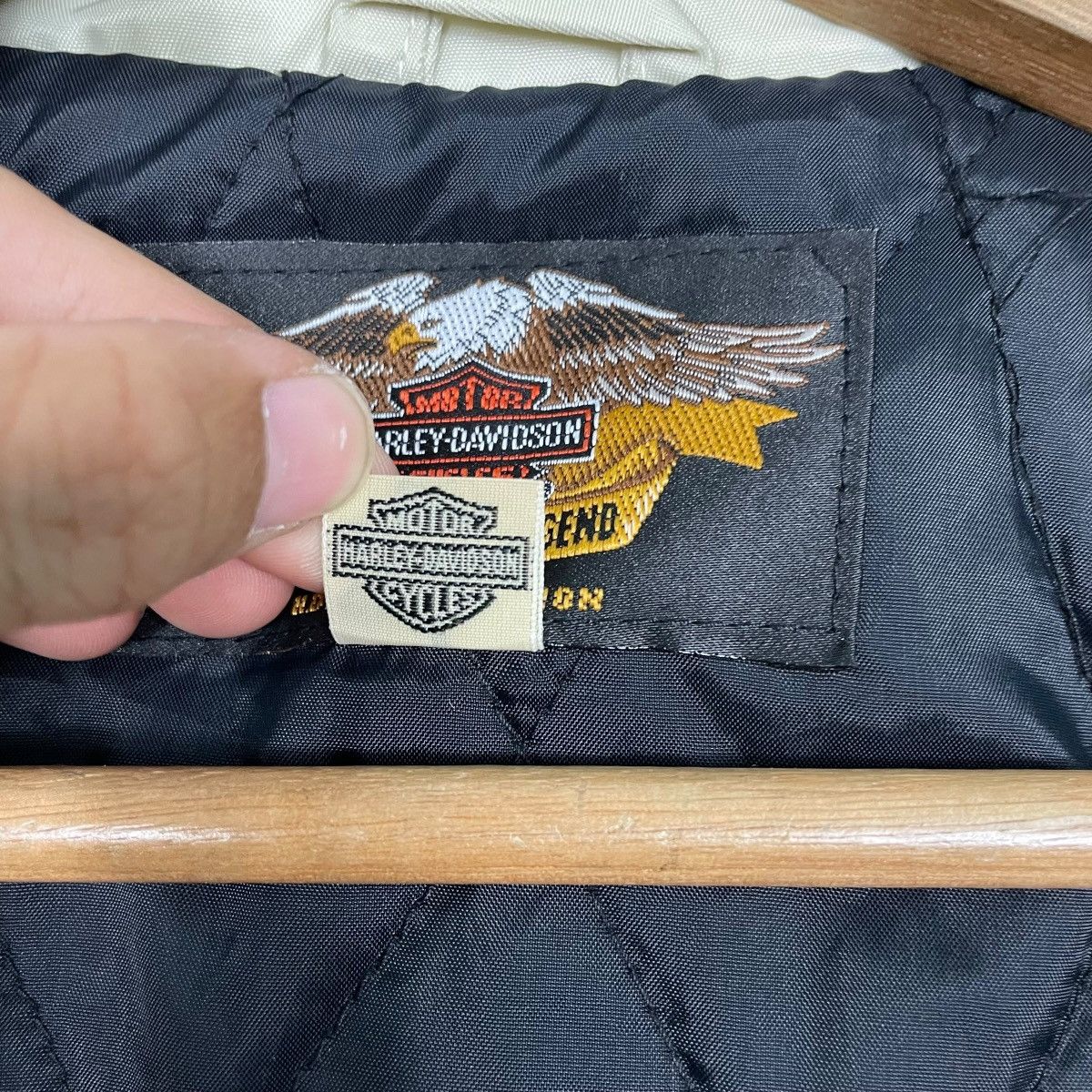 Harley Davidson Harley Davidson Milwaukee Iron Motorcycle Jackey Size US L / EU 52-54 / 3 - 17 Thumbnail