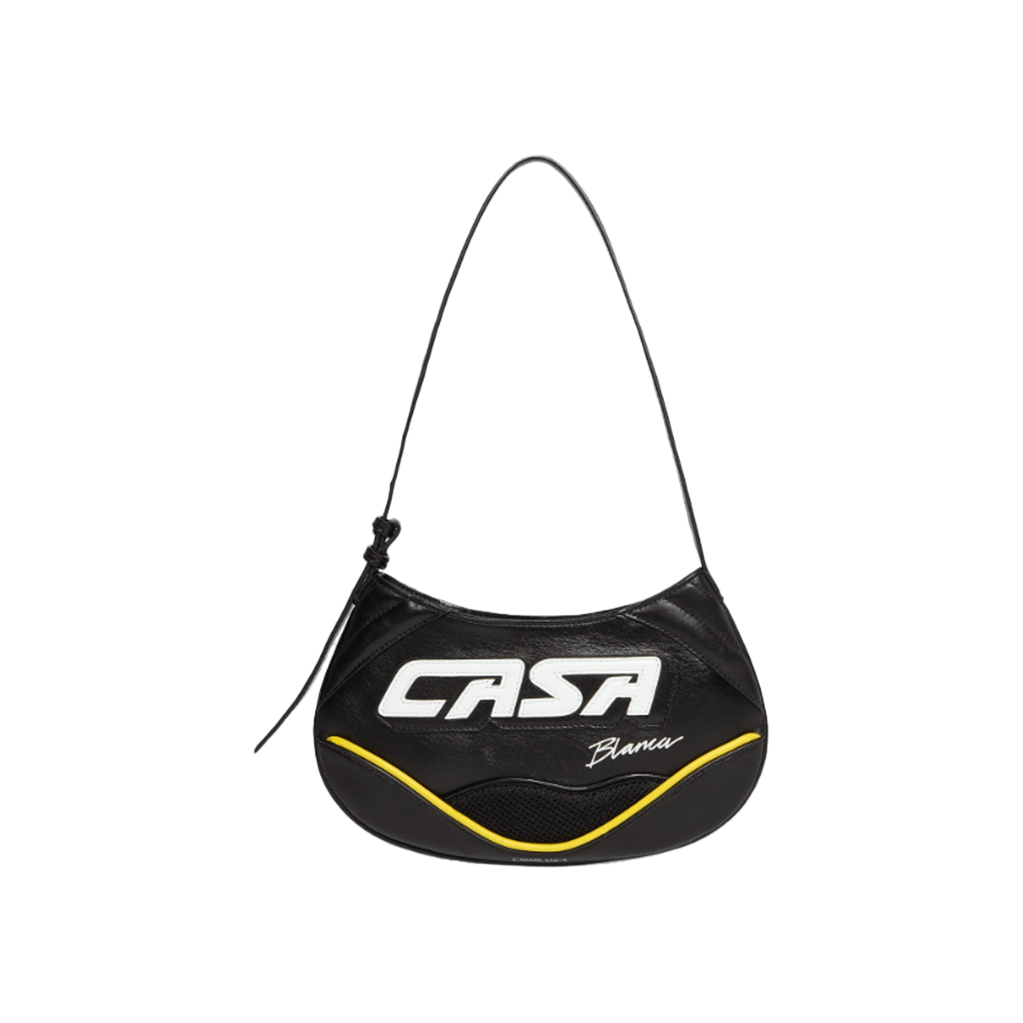 Casablanca Black Slim Biker Bag Size ONE SIZE - 1 Thumbnail