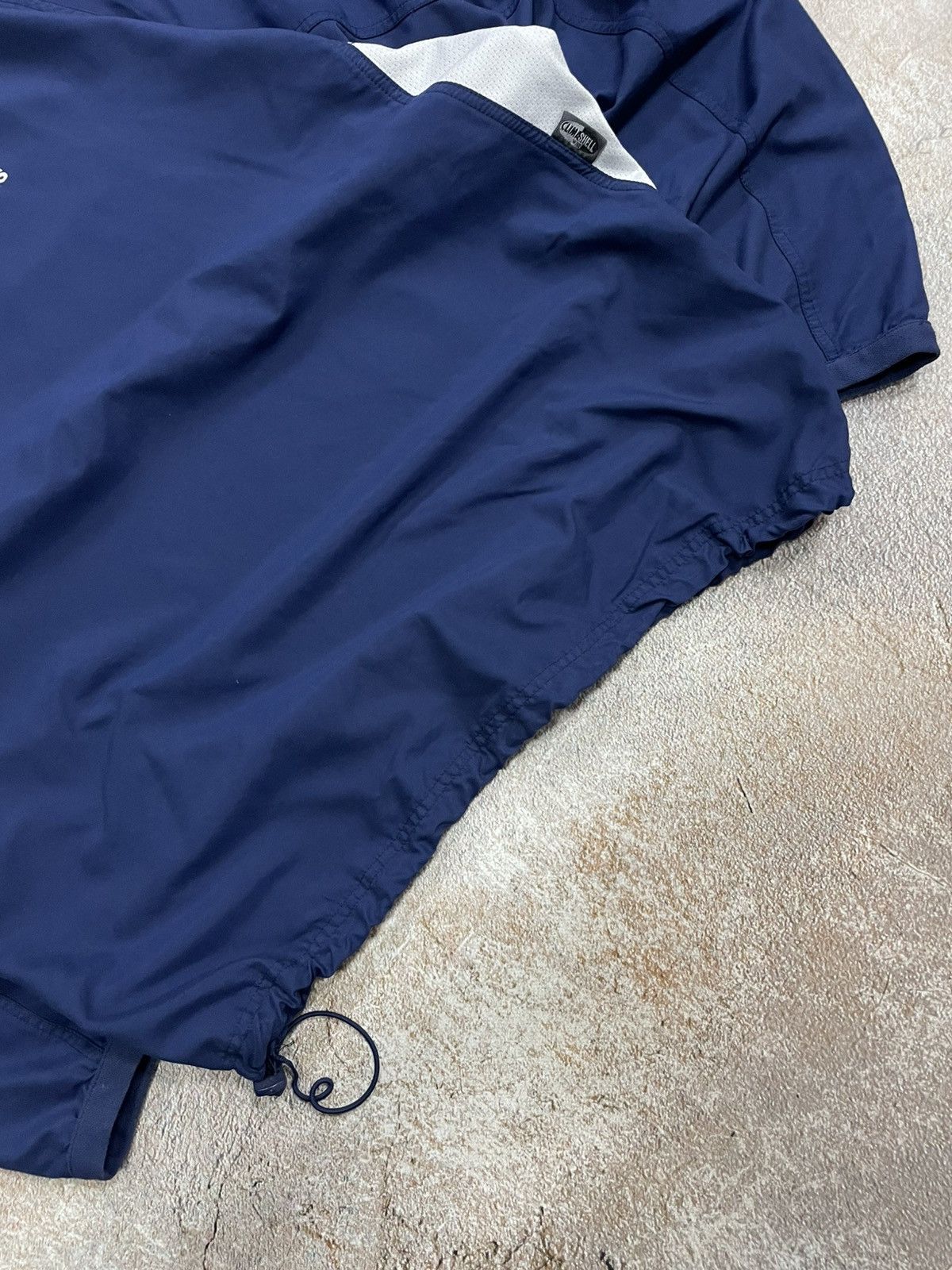 Adidas Vintage Adidas Center Logo Nylon Drill Sweatshirt Size US XL / EU 56 / 4 - 4 Thumbnail