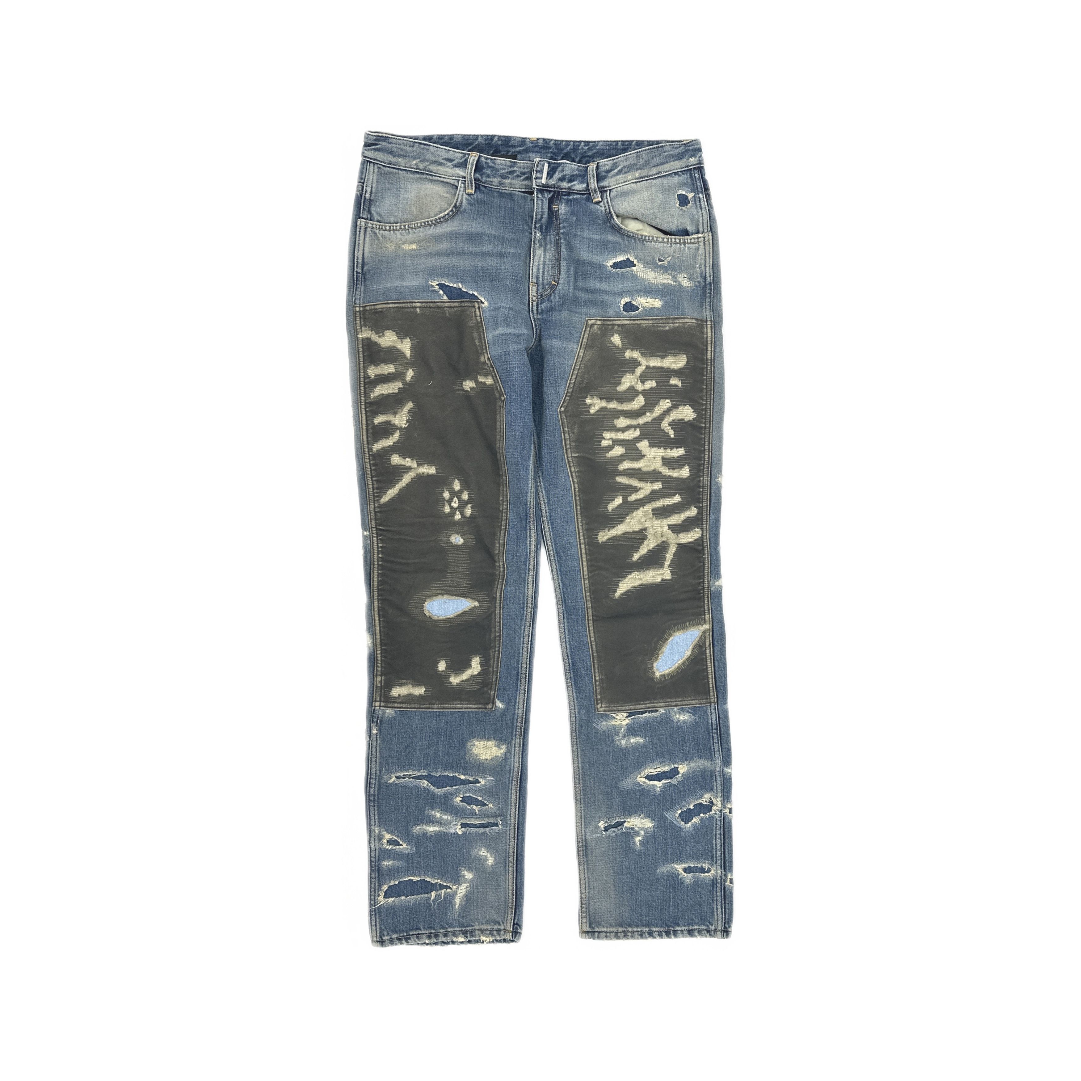 Givenchy Givenchy Distressed Jeans Size US 36 Size US 36 / EU 52 - 1 Thumbnail
