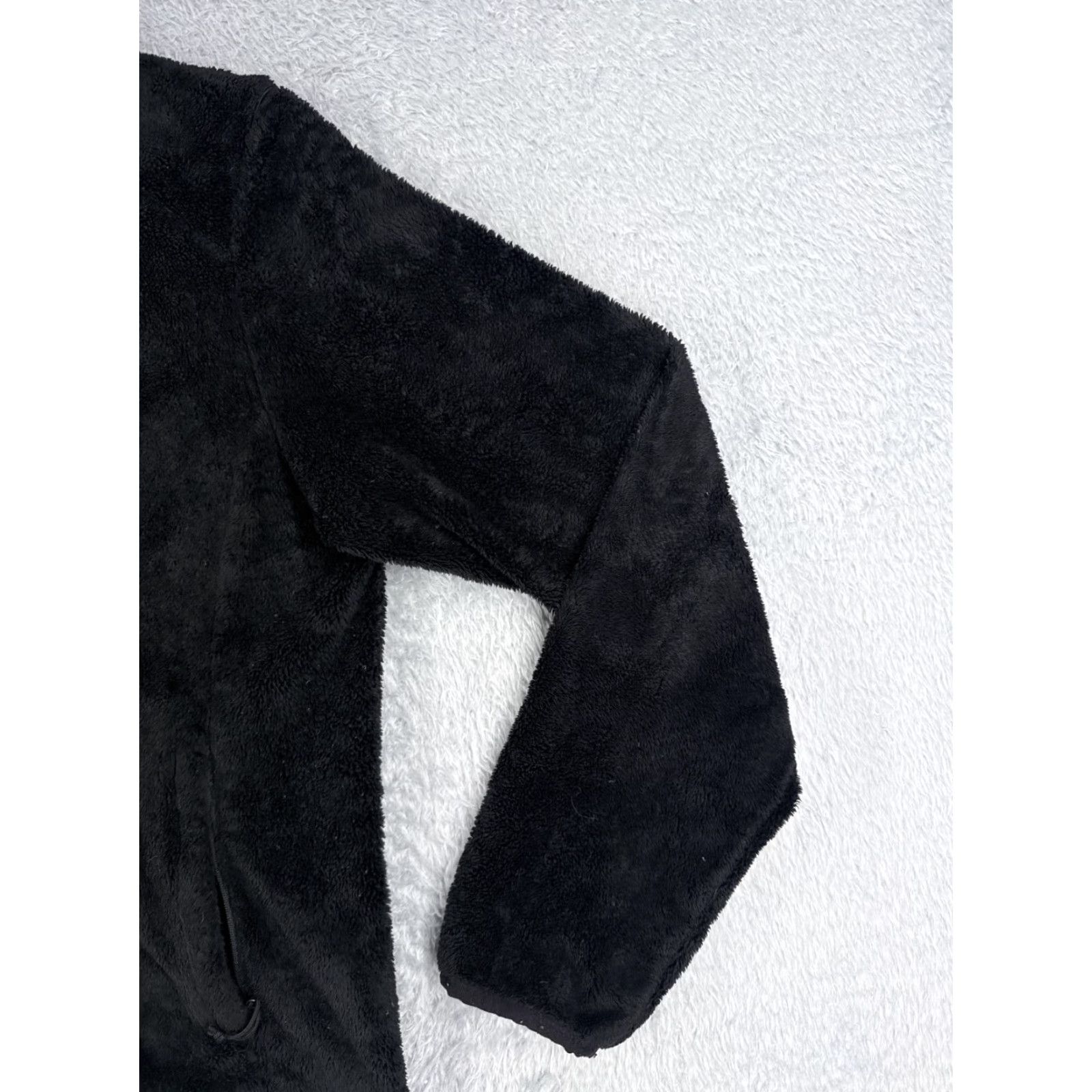 The North Face The North Face Jacket Women Medium Black Polyester Fleece Full Zip Mock READ ME Size M / US 6-8 / IT 42-44 - 2 Thumbnail