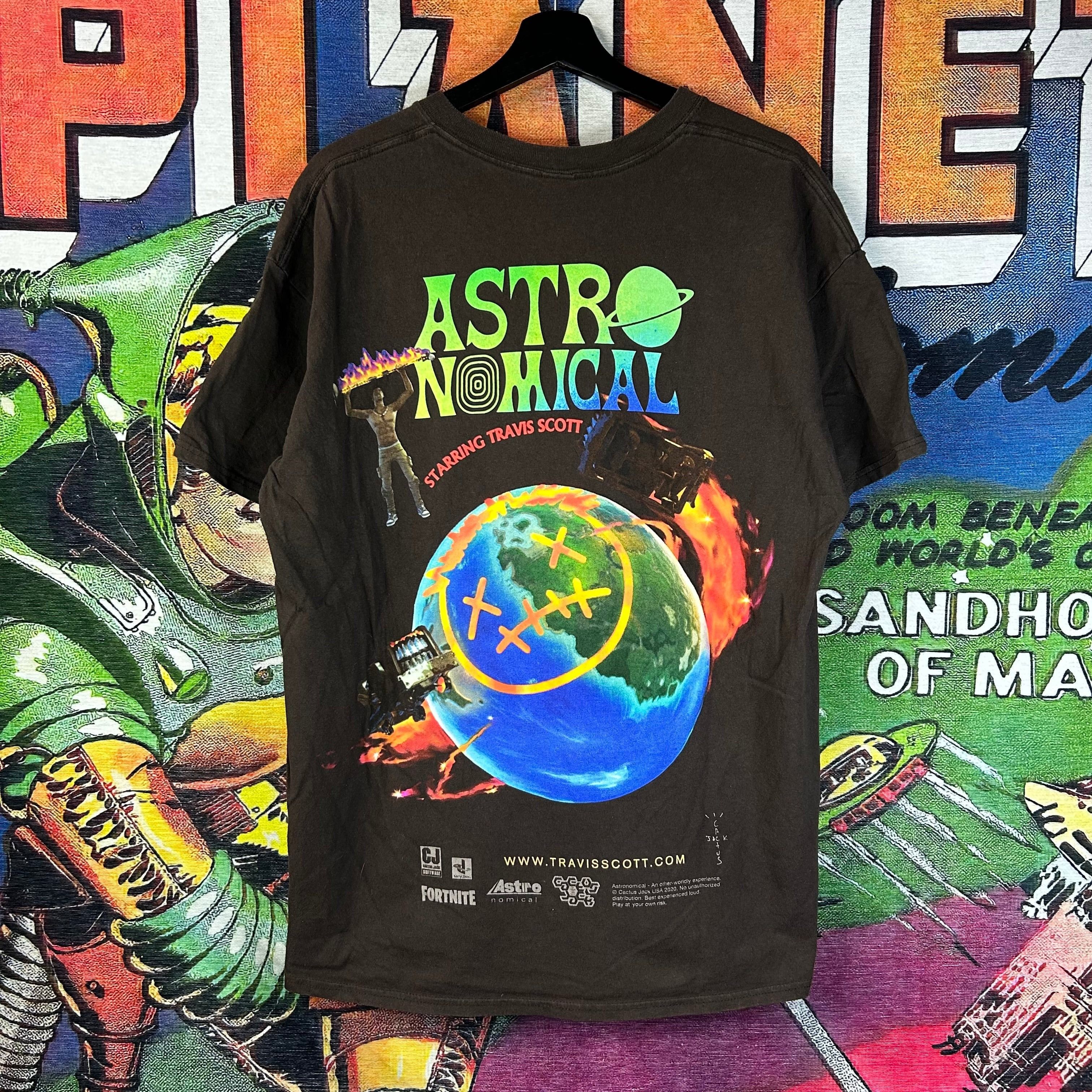 Travis Scott Travis Scott Cactus Jack/Fortnite Sicko Event Tee Size Large Size US L / EU 52-54 / 3 - 2 Thumbnail