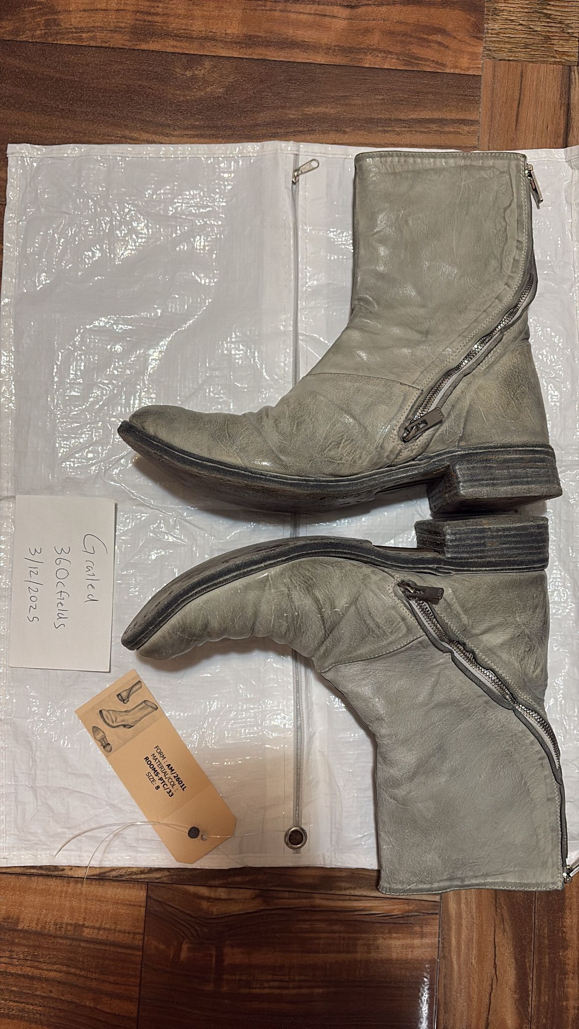 Carol Christian Poell Carol Christian Poell Tornado Boots AM/2601L Size US 8 / EU 41 - 2 Thumbnail