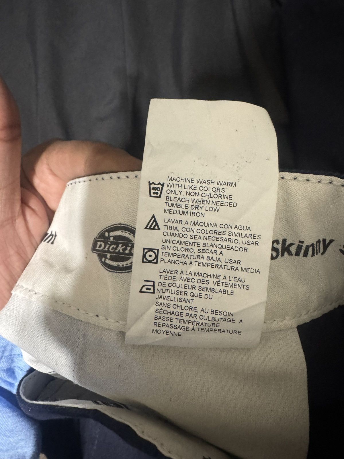 Awful Lot of Cough Syrup BNWT Awful Lot Of Cough Syrup Dickies Pants Navy Blue 32x30 Size US 32 / EU 48 - 15 Thumbnail