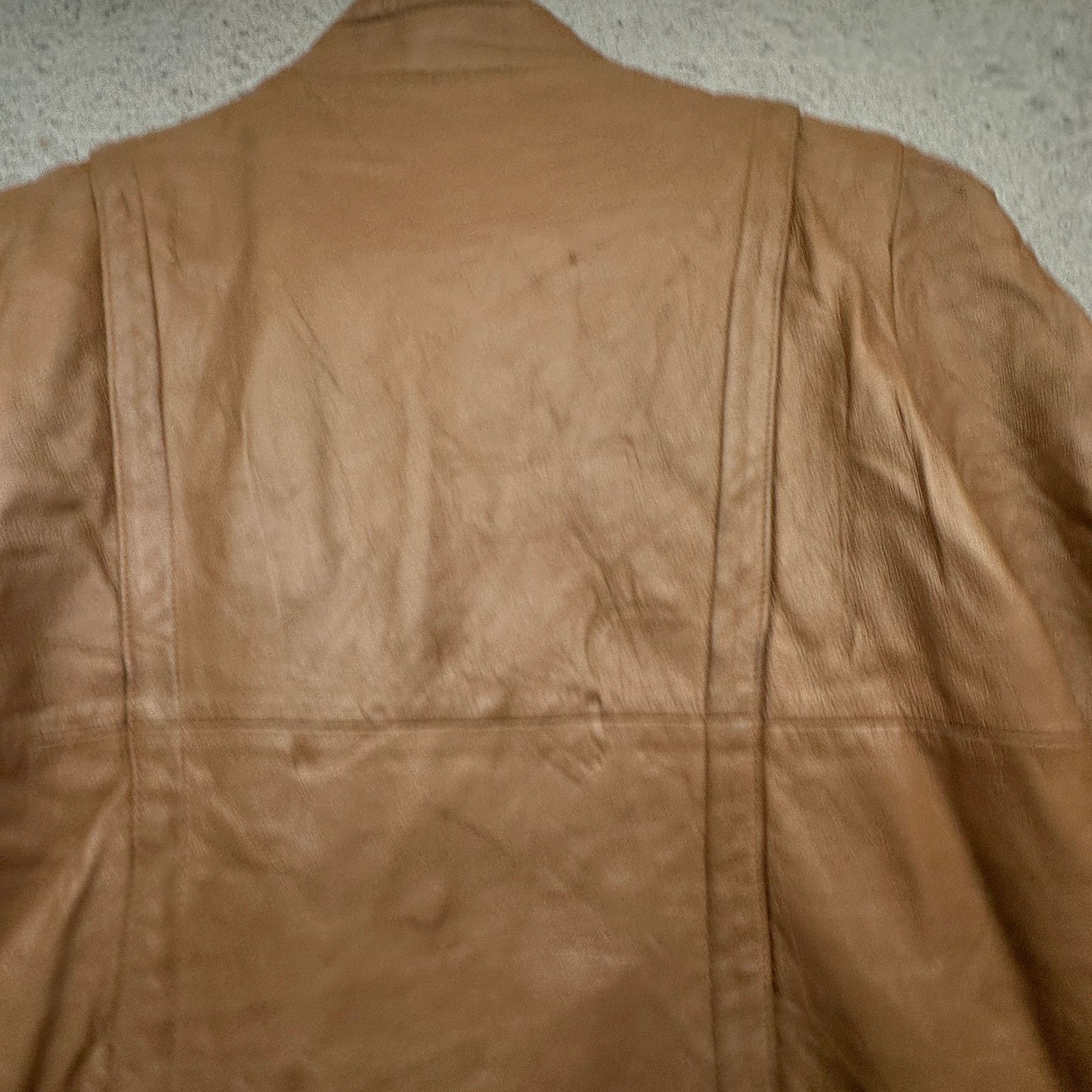 Other Vintage 70s New England Sportswear Leather Coat Womens 12 Size XL / US 12-14 / IT 48-50 - 16 Thumbnail