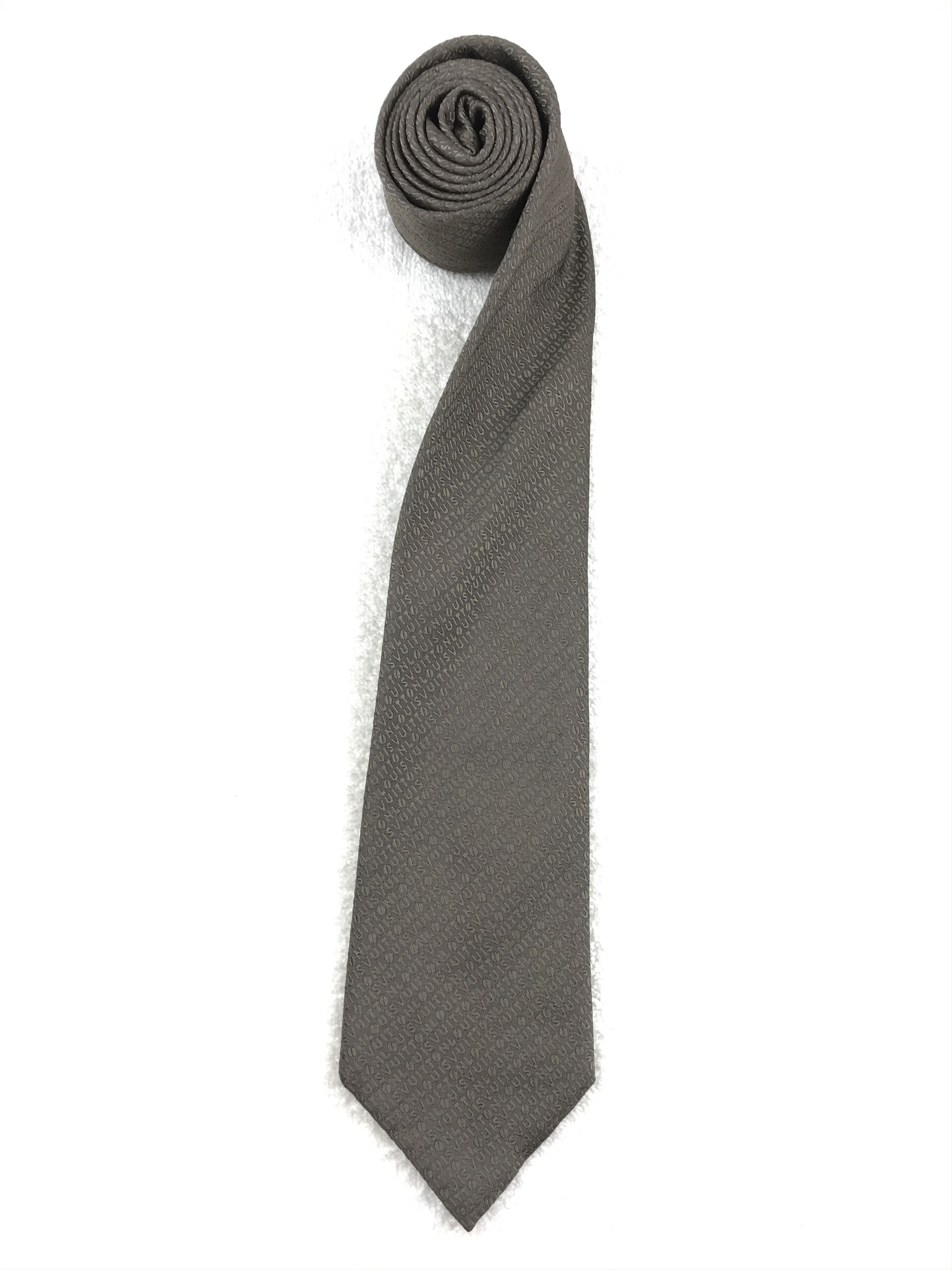 Designer × Louis Vuitton Louis Vuitton Silk Necktie Size ONE SIZE - 2 Thumbnail