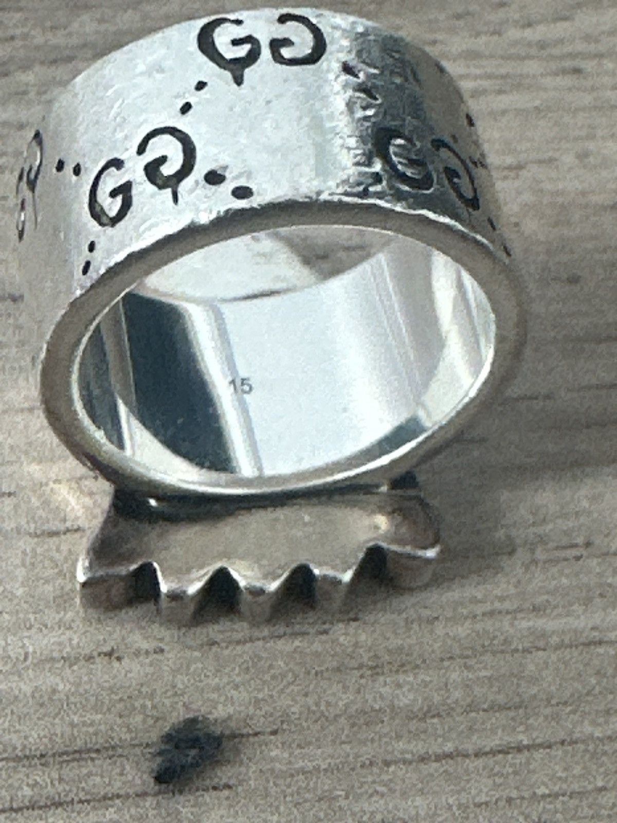 Ring Size Ghost Gucci Ring Gucci Ghost Ring Size 15