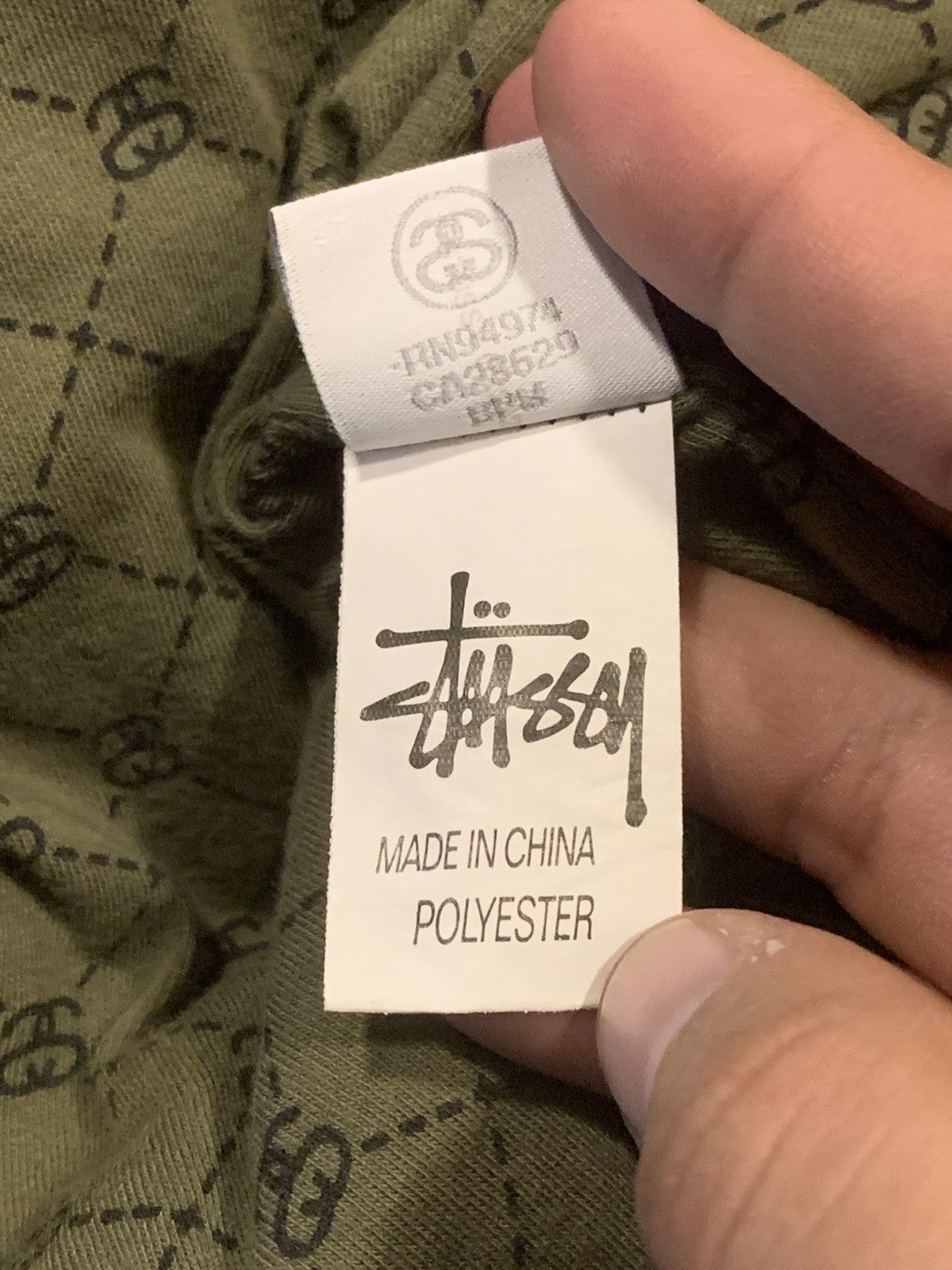 Stussy × Vintage VINTAGE Y2K WOMENS STUSSY BOMBER JACKET Size L / US 10 / IT 46 - 10 Thumbnail