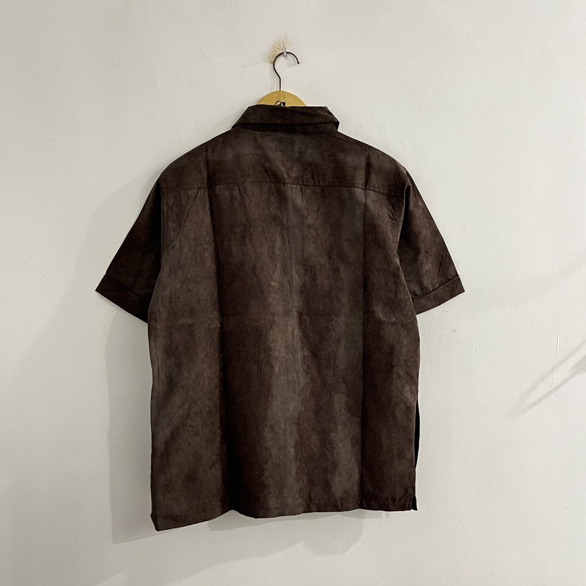 Japanese Brand Allix Brown Zip Up Shirt Size US M / EU 48-50 / 2 - 8 Thumbnail