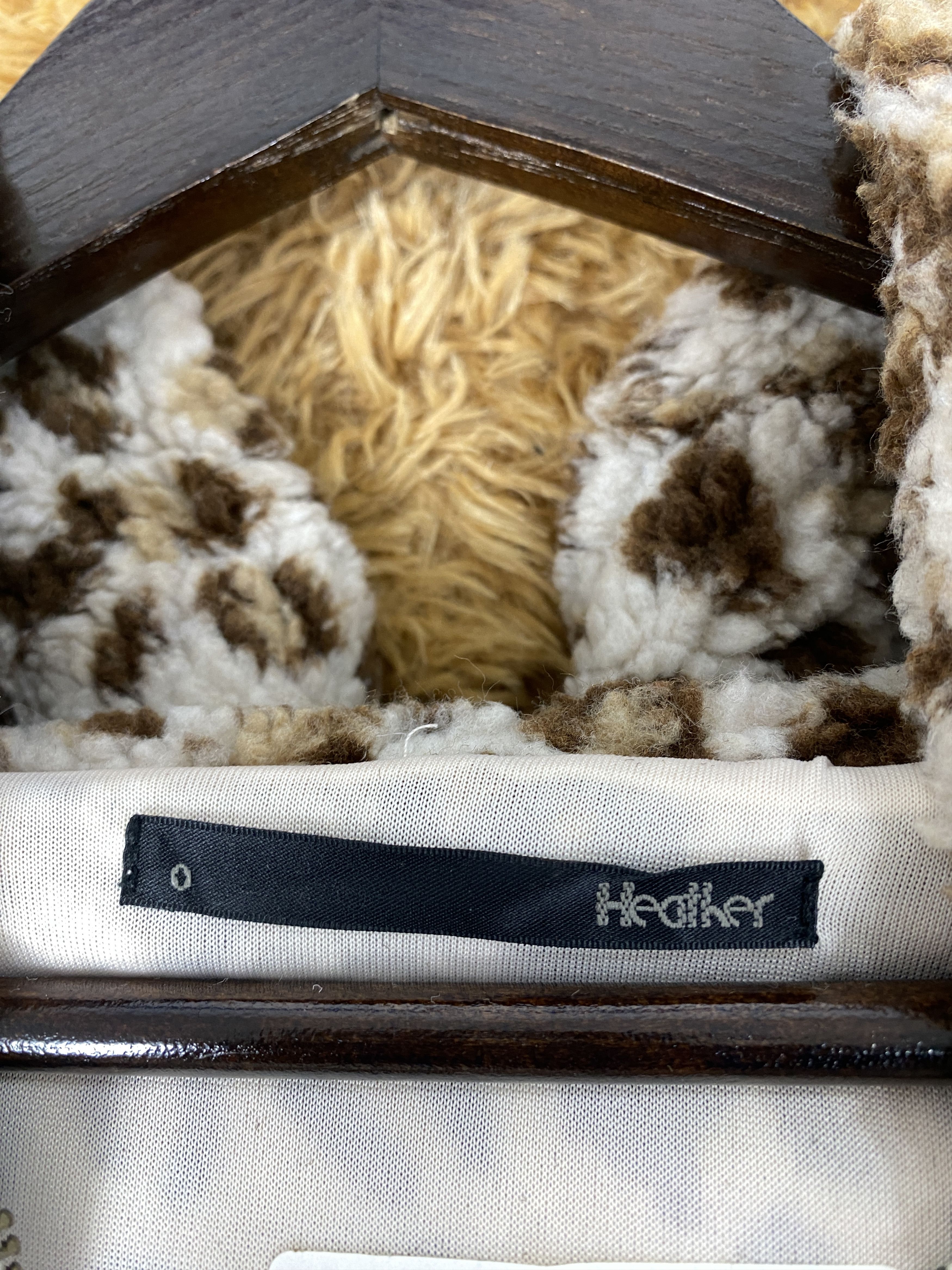 Japanese Brand Vintage Heather Leopard Hoodie Sherpa Jacket J2052 Size US M / EU 48-50 / 2 - 9 Thumbnail